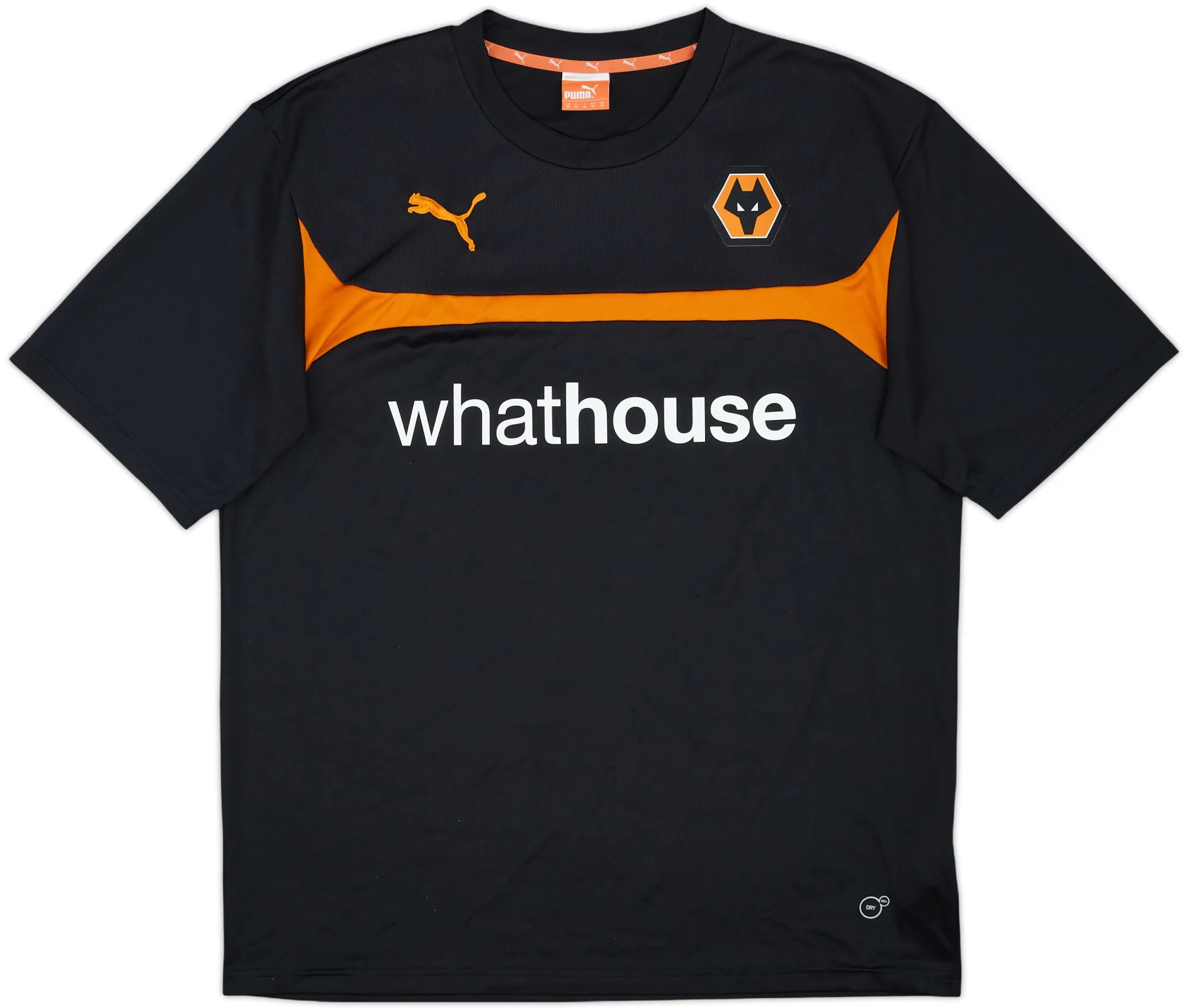 Puma Wolverhampton Wanderers Mens SS Home Shirt 2013/14