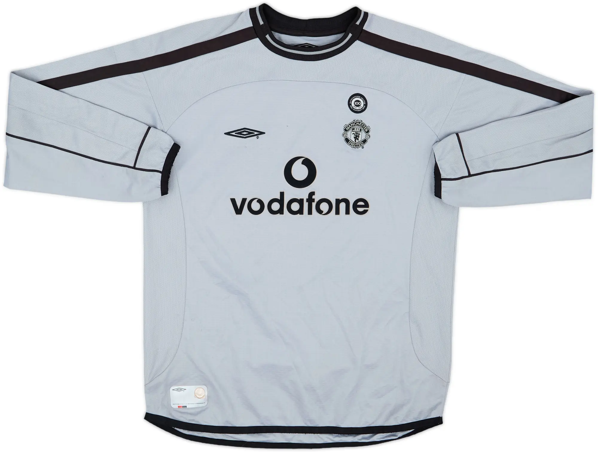 2001-02 Manchester United GK Away Shirt - 5/10 - (L.Boys)