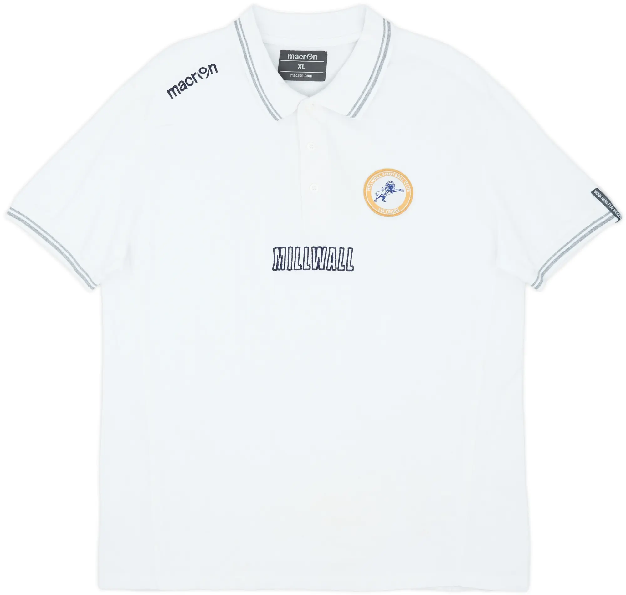 Macron Millwall Mens SS Home Shirt 2010/11