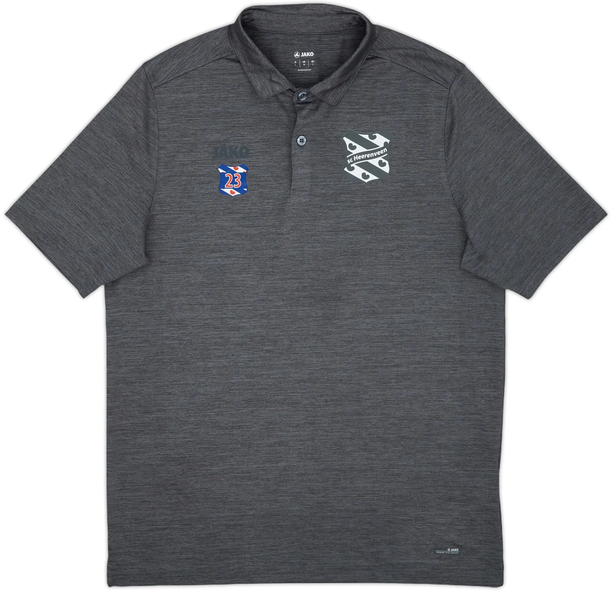 2019-20 Heerenveen Player Issue Jako Polo Shirt #23 - 7/10 - (M)