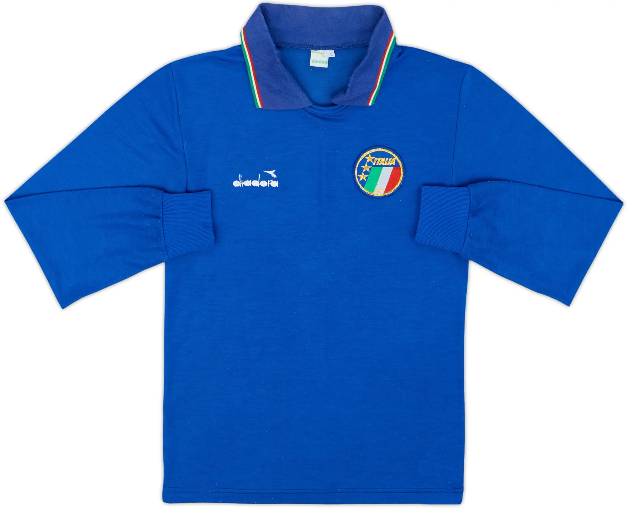 1986-90 Italy Home Shirt #11 - 6/10 - (L)