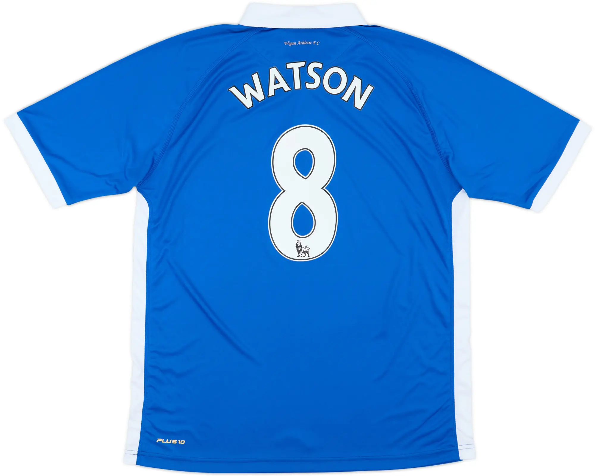 2011-12 Wigan Home Shirt Watson #8 (XL)