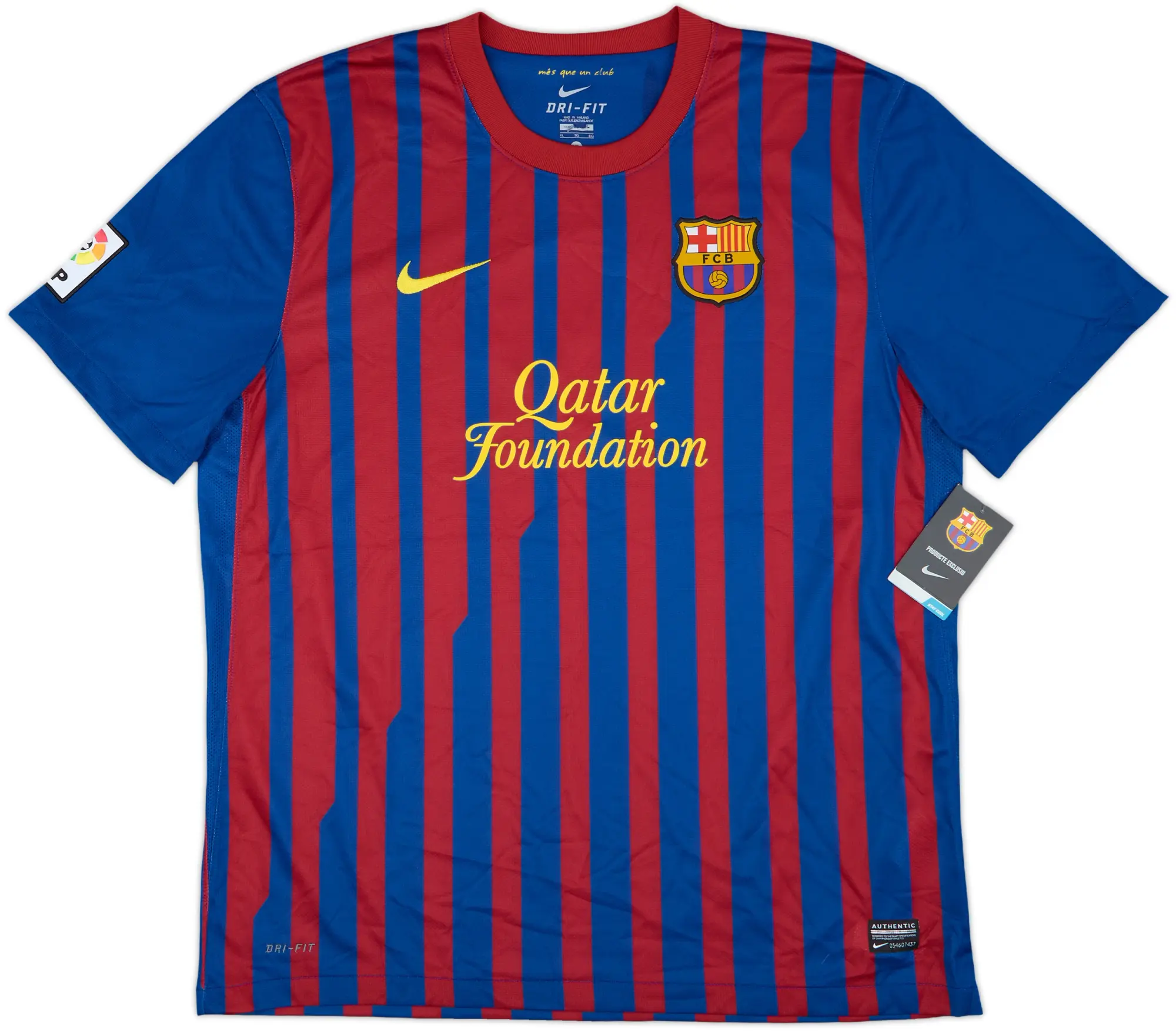 Nike Barcelona Mens SS Home Shirt 2011/12