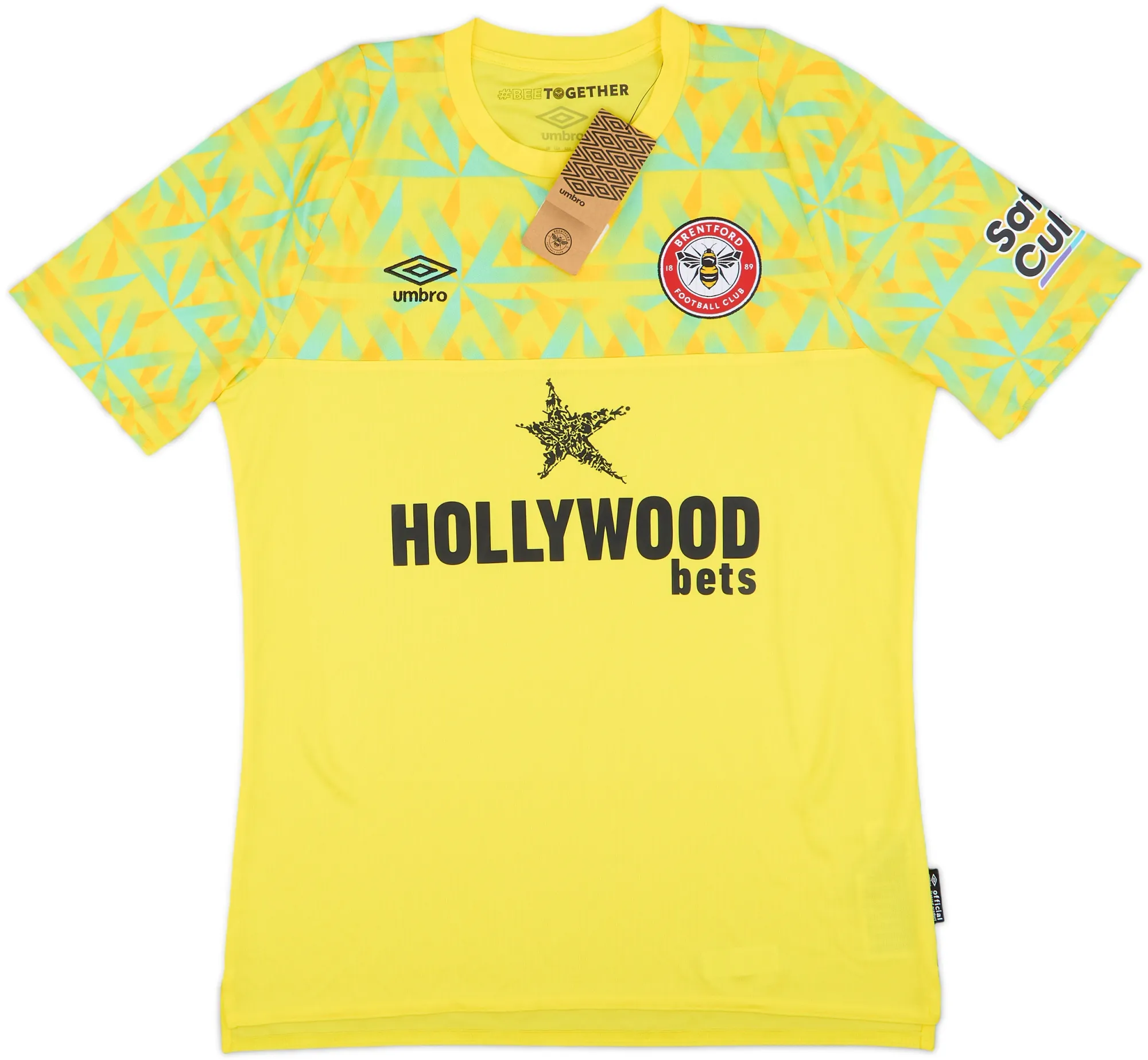 Umbro Brentford Mens LS Goalkeeper Home Shirt 2022/23