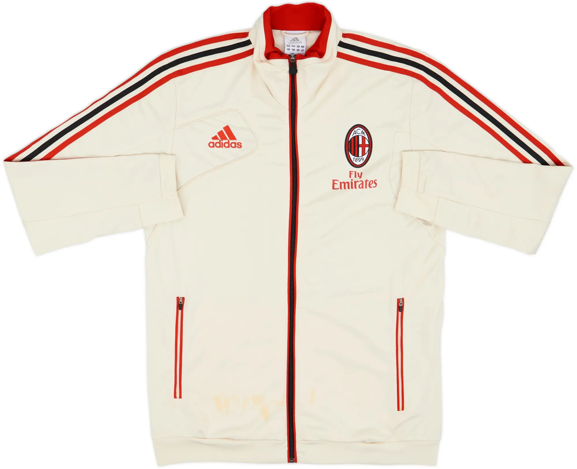 2012-13 AC Milan adidas Track Jacket - 6/10 - (L)