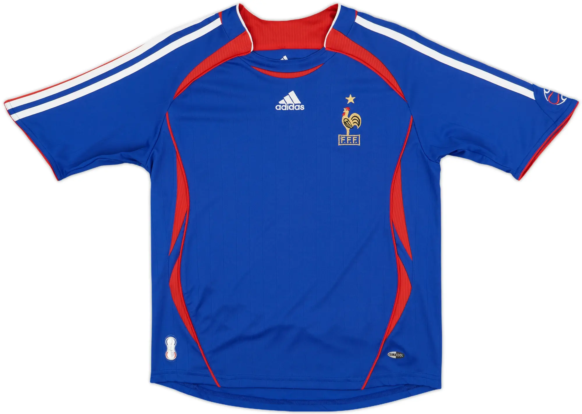 2006-07 France Home Shirt - 10/10 - (M.Boys)