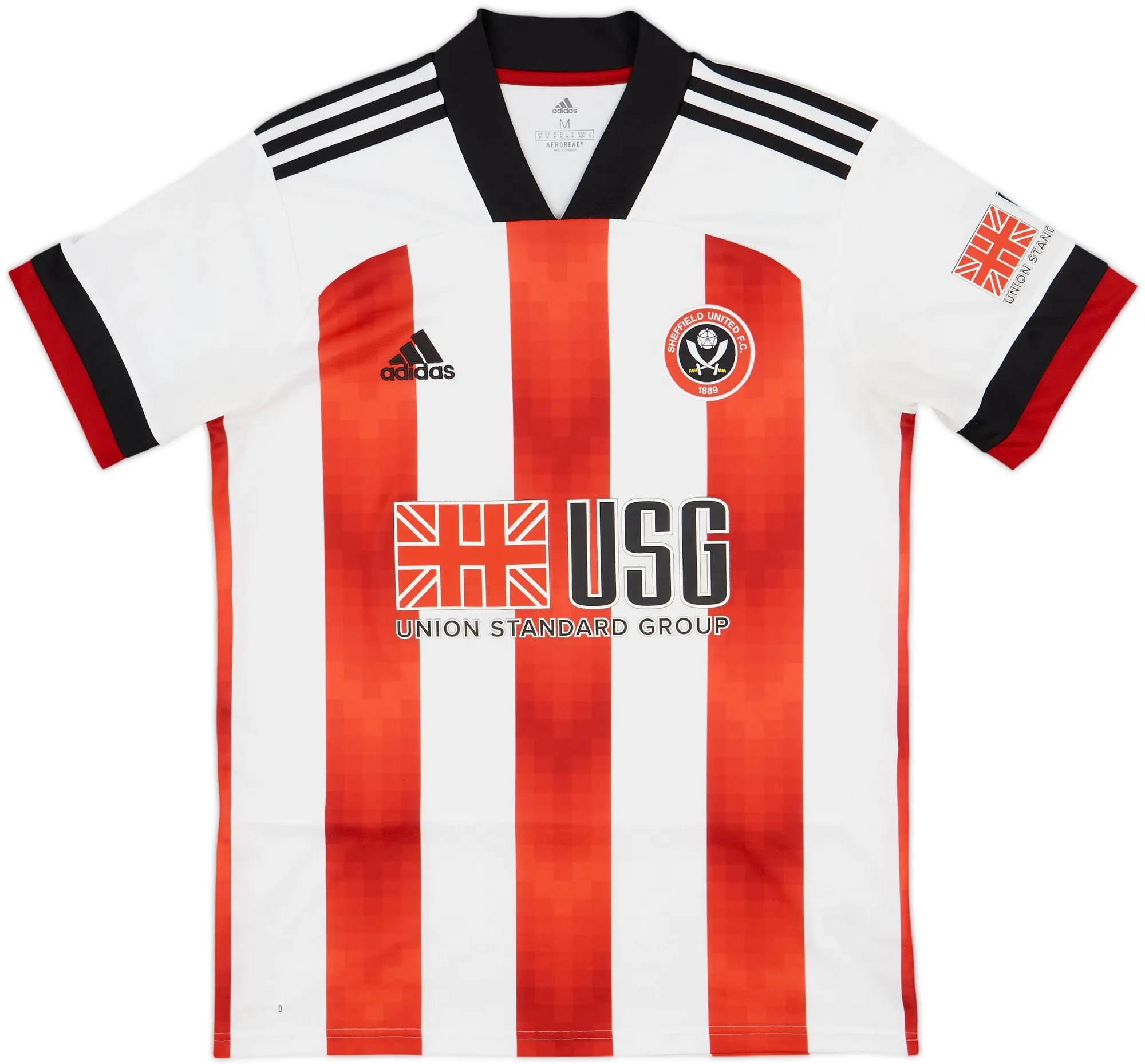 adidas Sheffield United Mens SS Home Shirt 2020/21