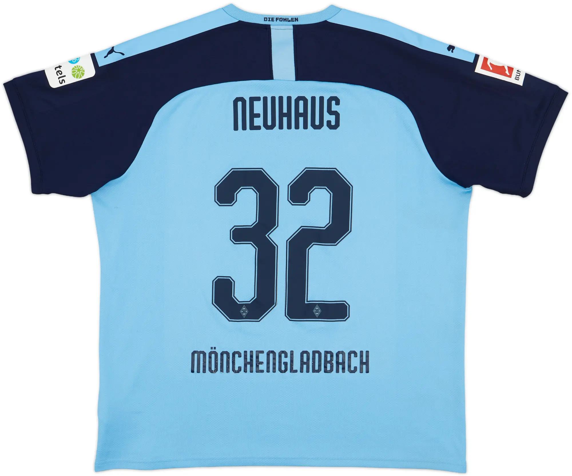 Puma Borussia Monchengladbach Mens SS Away Shirt 2019/20