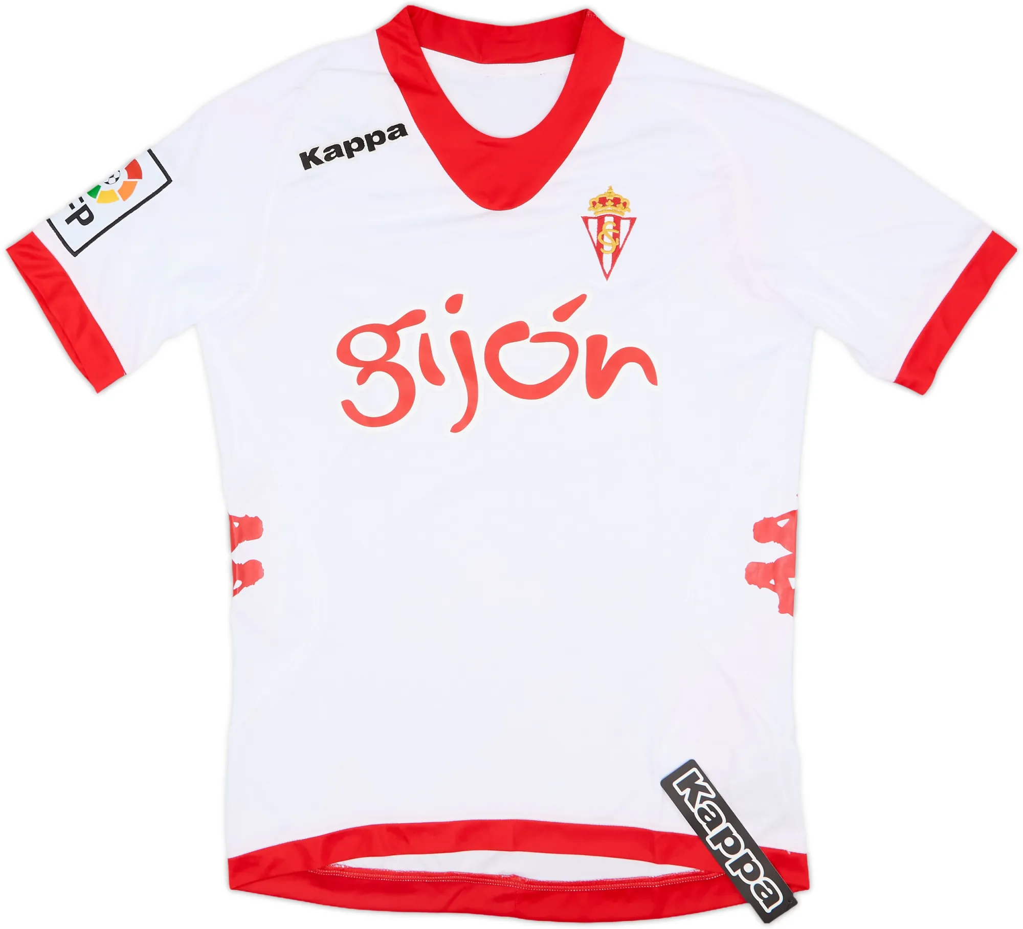 Kappa Sporting de Gijón Mens SS Away Shirt 2012/13