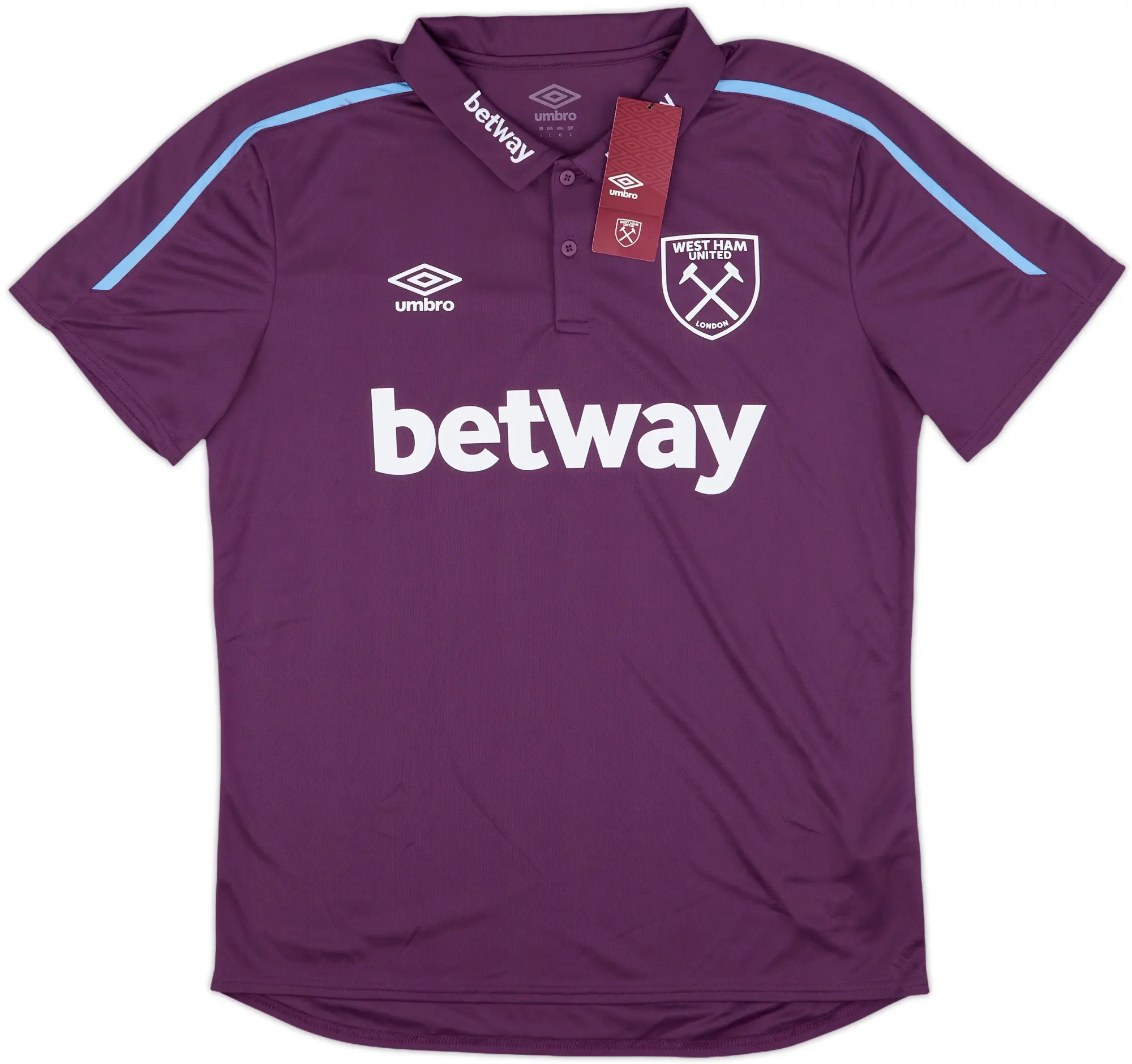2019-20 West Ham Umbro Polo Shirt (L)