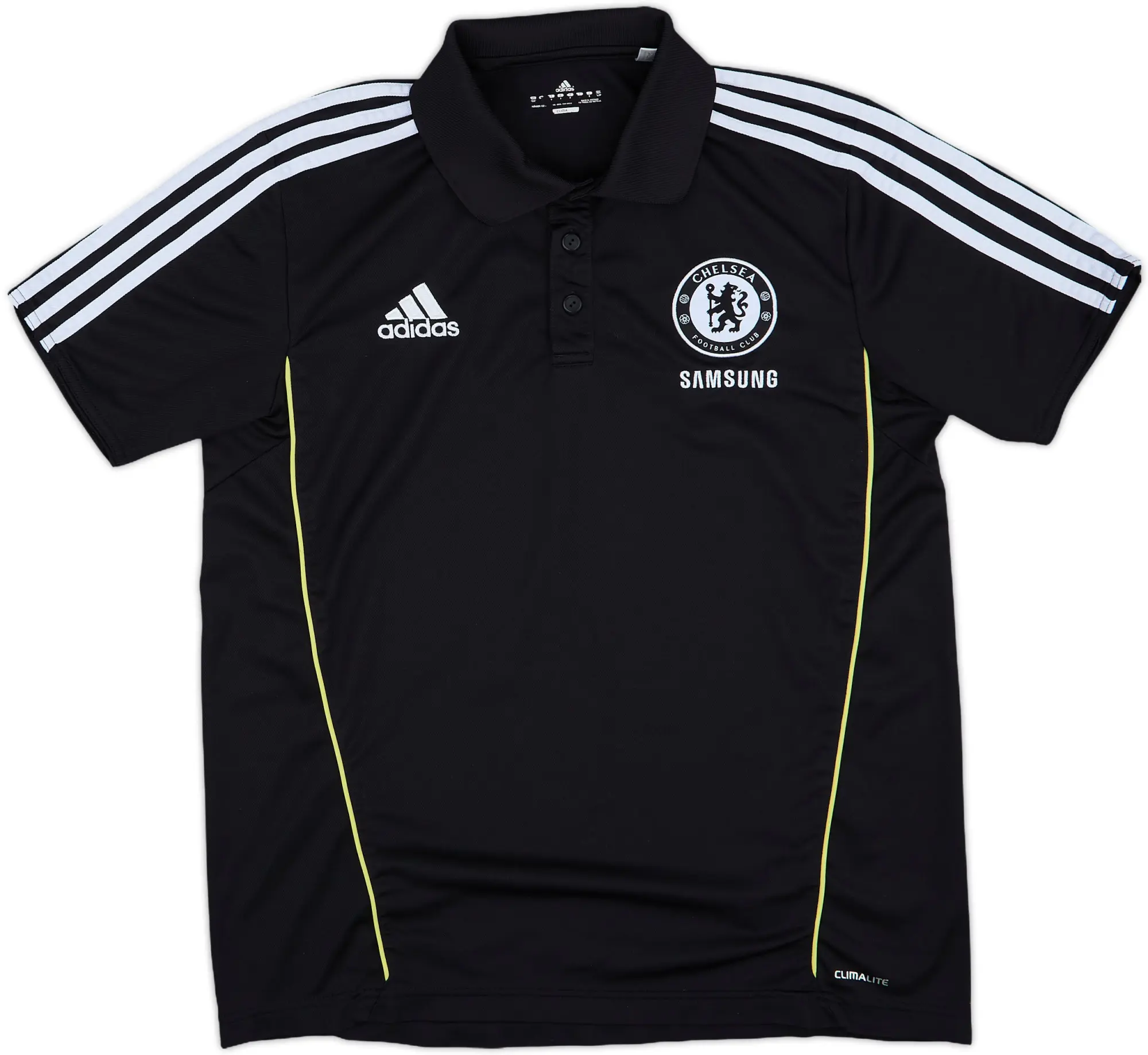 2011-12 Chelsea adidas Polo Shirt - 8/10 - (M/L)