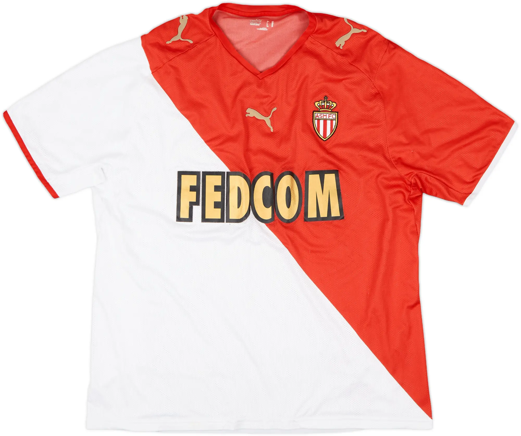 2008-09 Monaco Home Shirt - 5/10 - (XL)