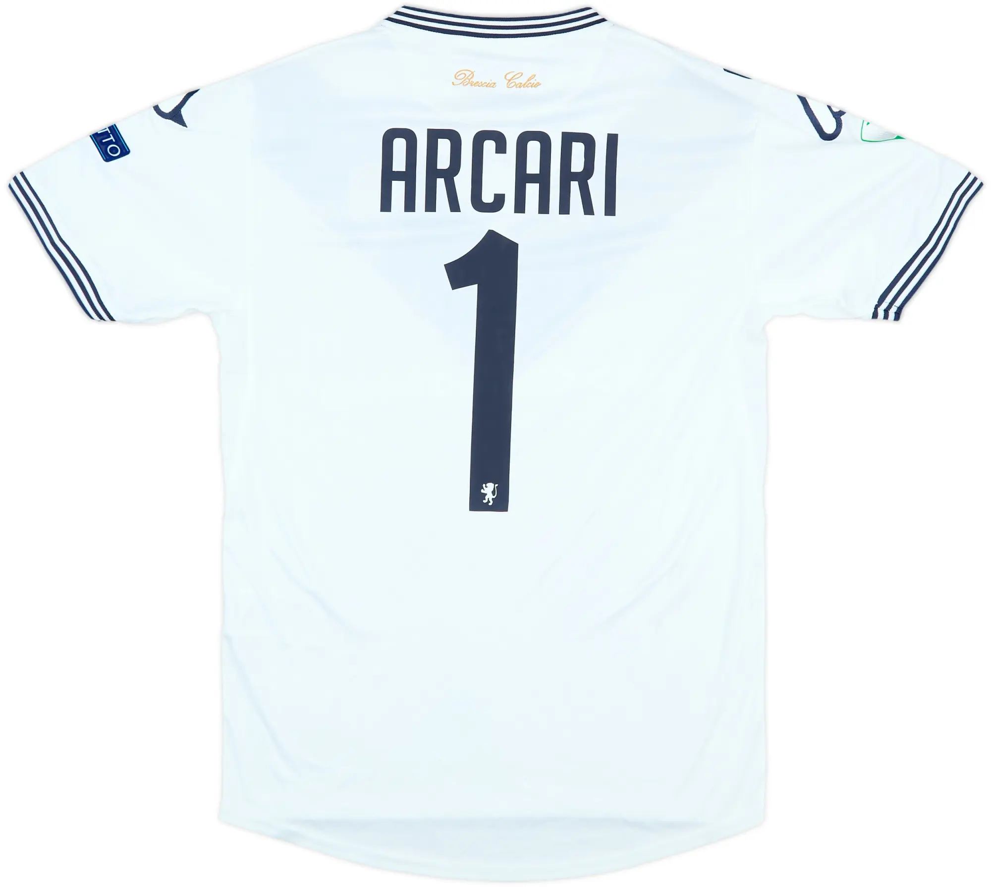 2016-17 Brescia Match Issue GK Shirt Arcari #1
