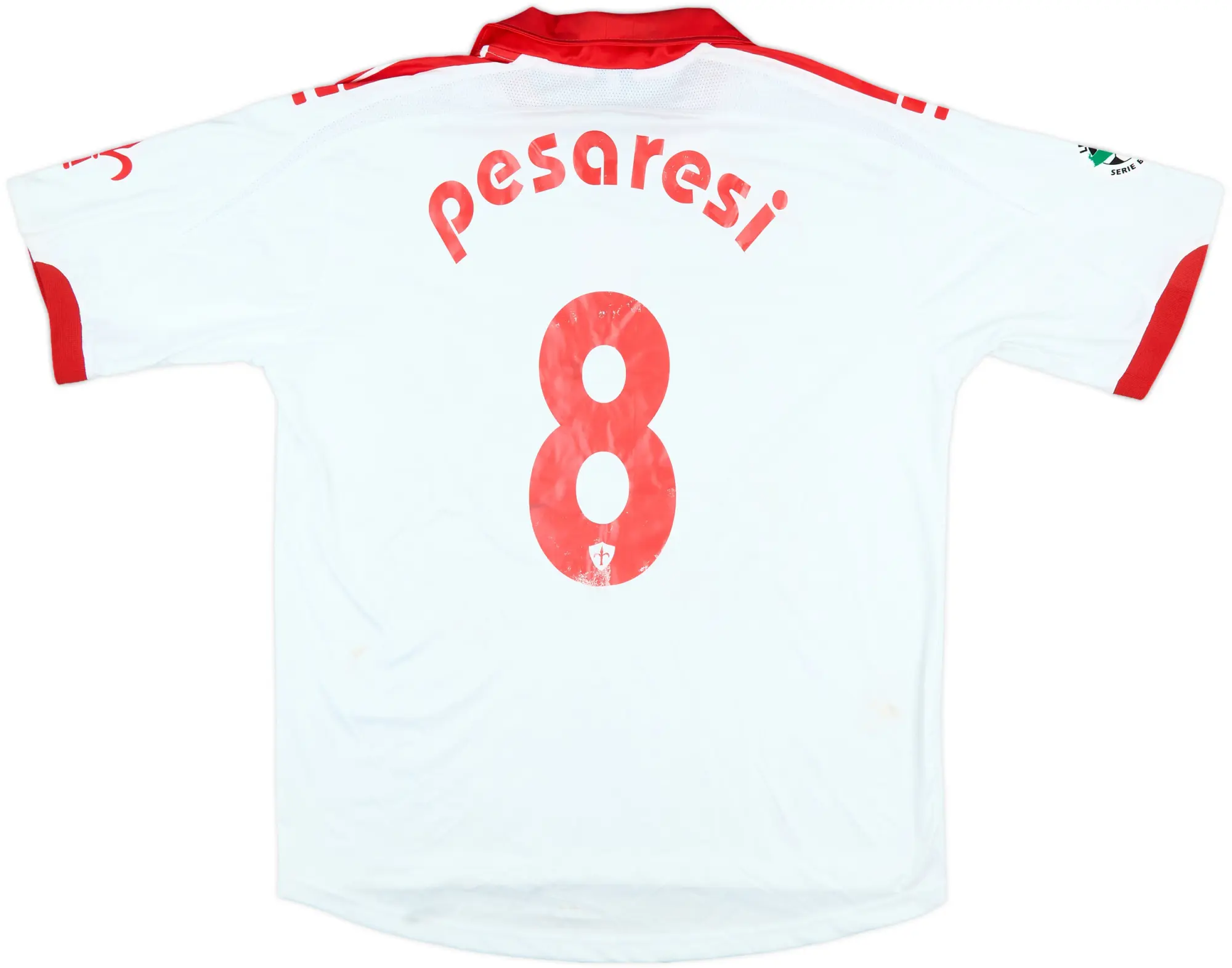 Asics Triestina Mens SS Player Issue Away Shirt 2007/08