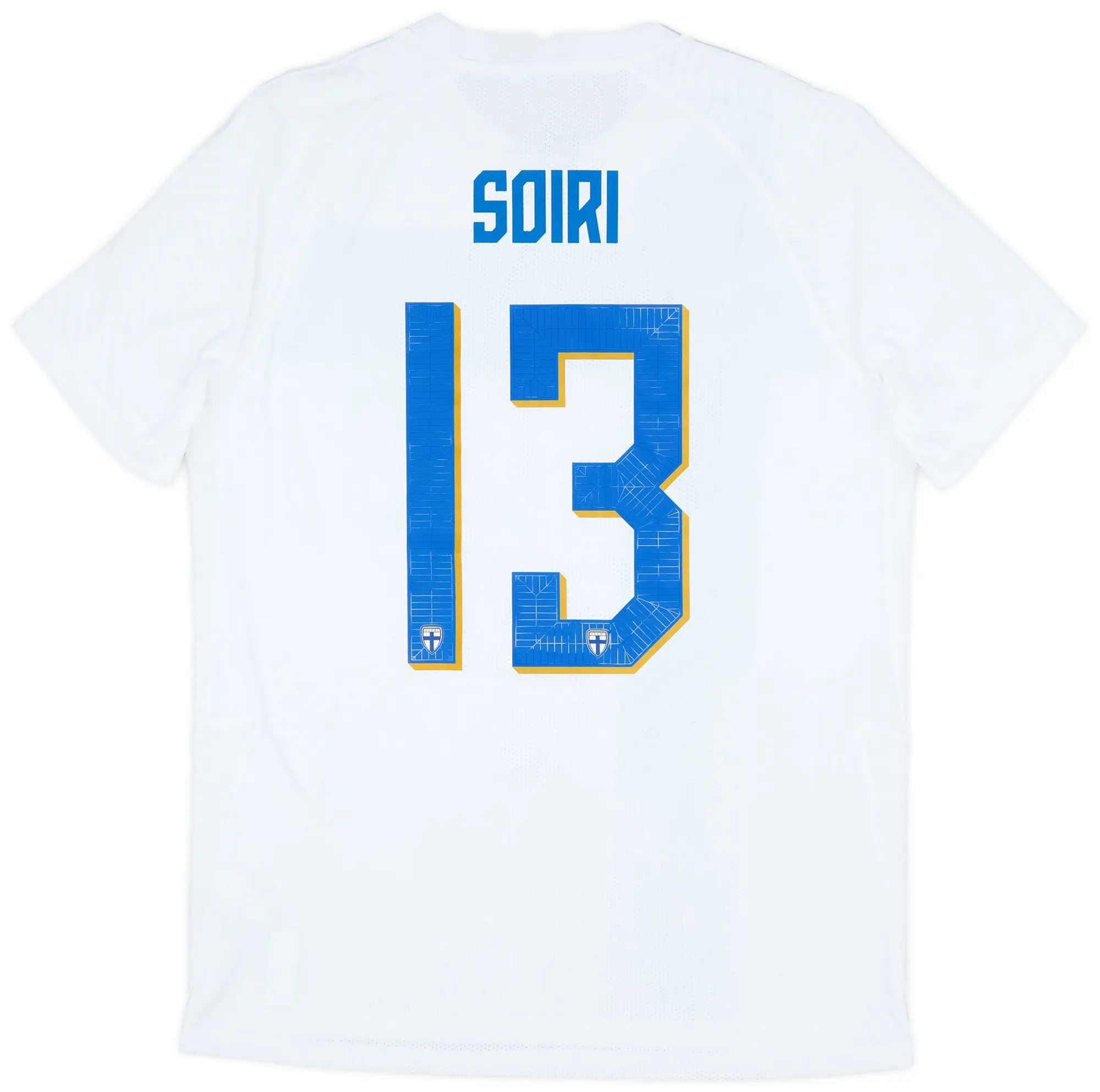 2024 Finland Match Issue Home Shirt Soiri #13