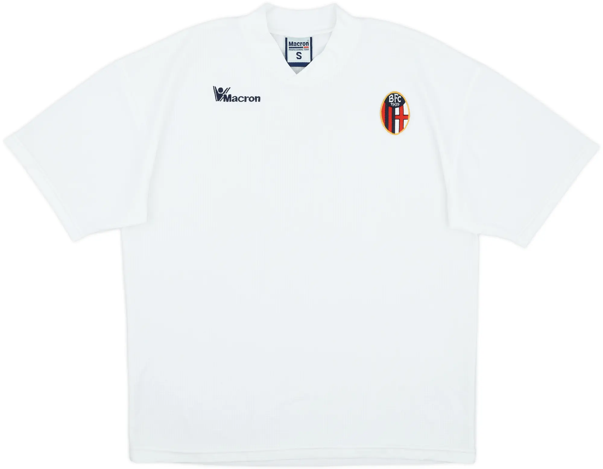 2001-02 Bologna Macron Training Shirt - 9/10 - (S)