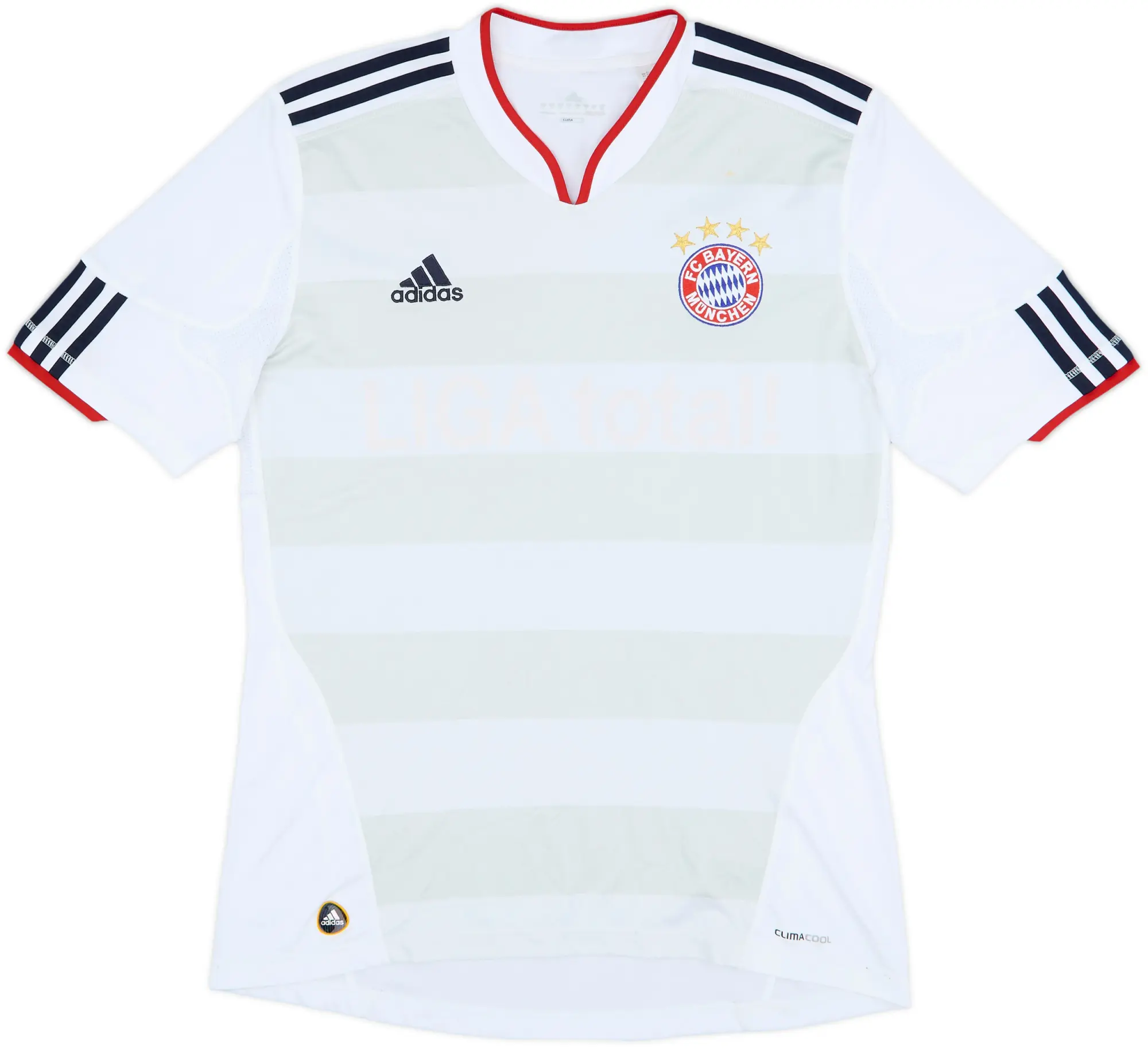 adidas Bayern Munich Mens SS Away Shirt 2010/11