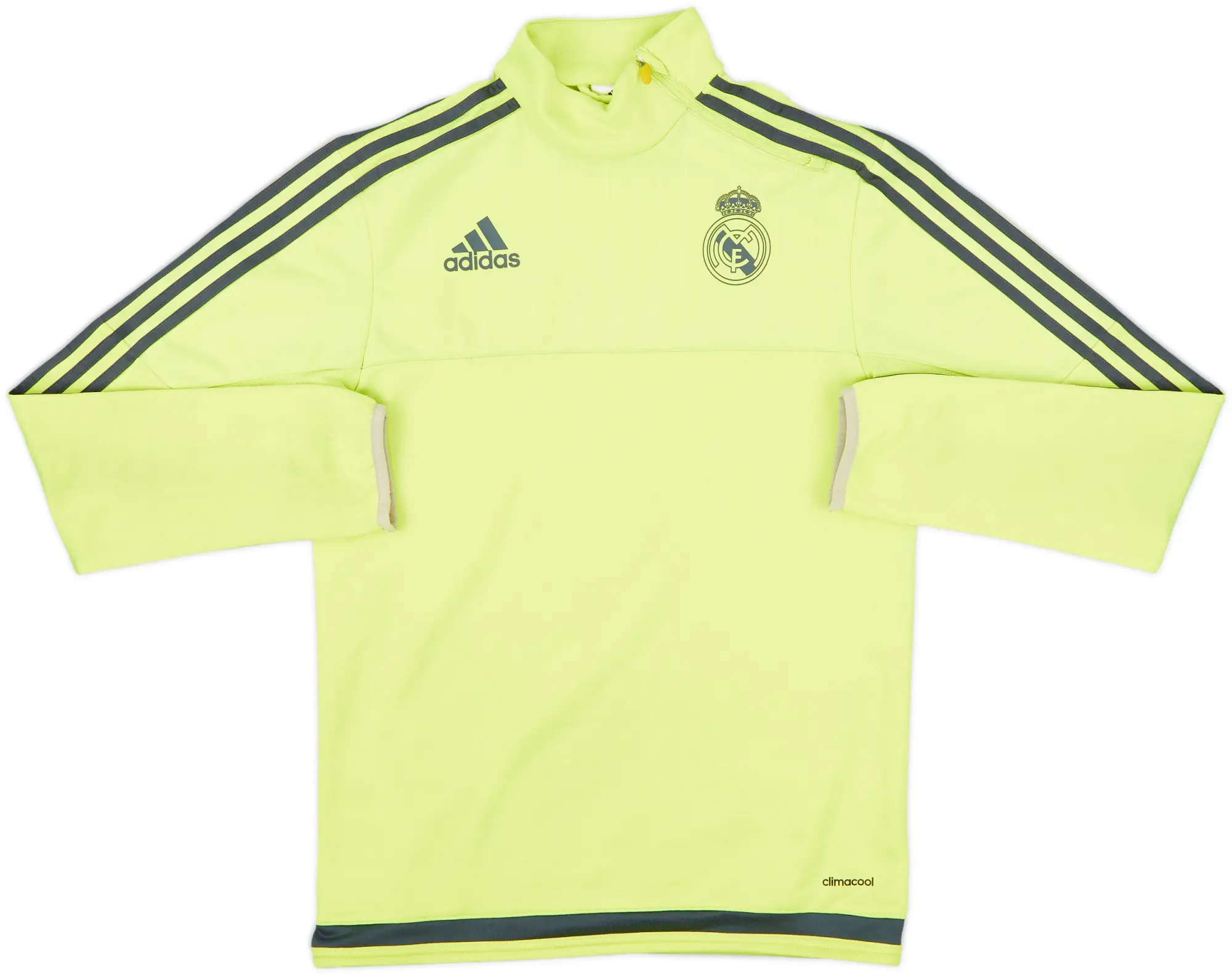 2015-16 Real Madrid adidas 1/4 Zip Training Top - 8/10 - (XS)