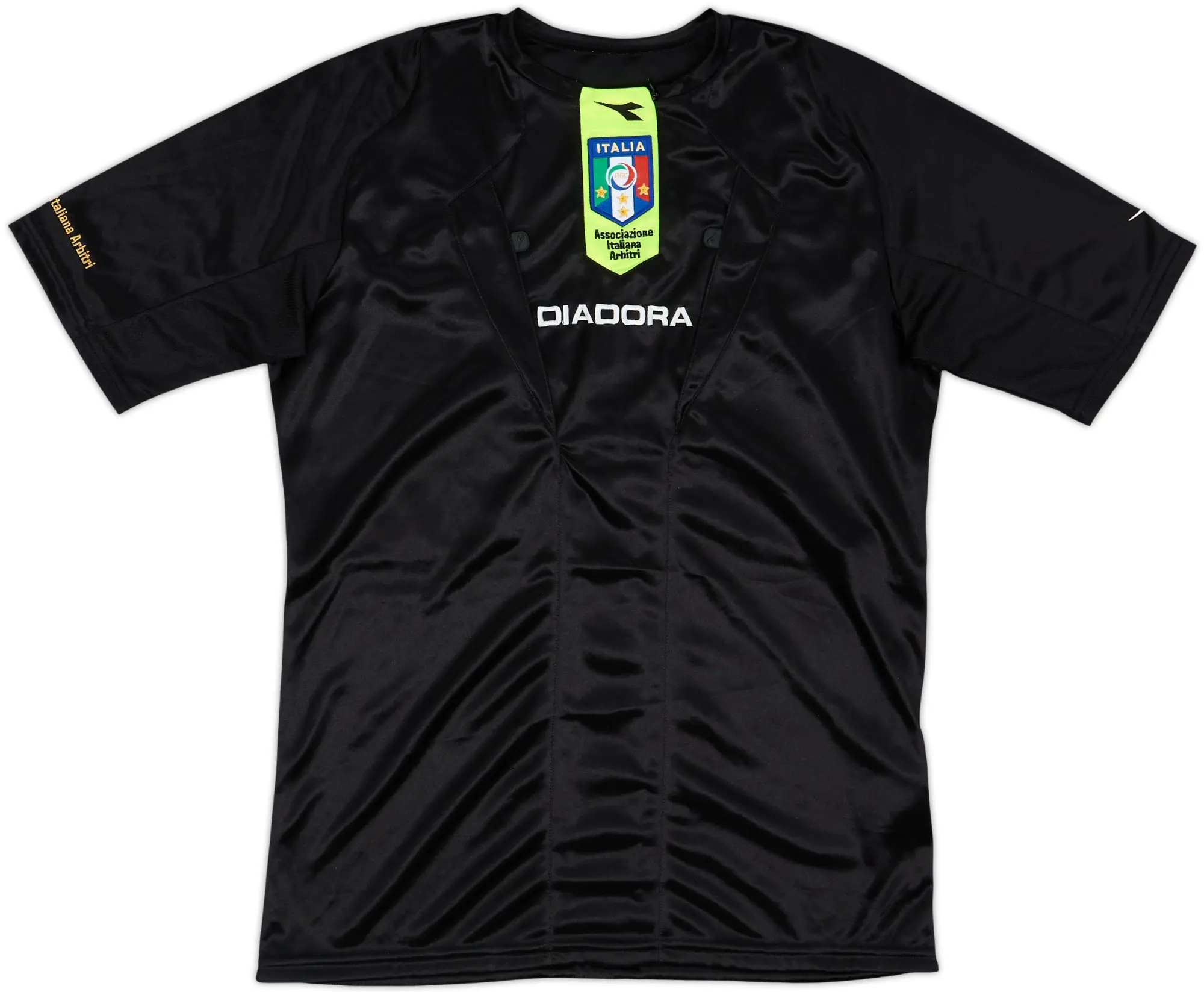 2009-10 Italy FIGC Diadora Referee Shirt - 10/10 - (S)