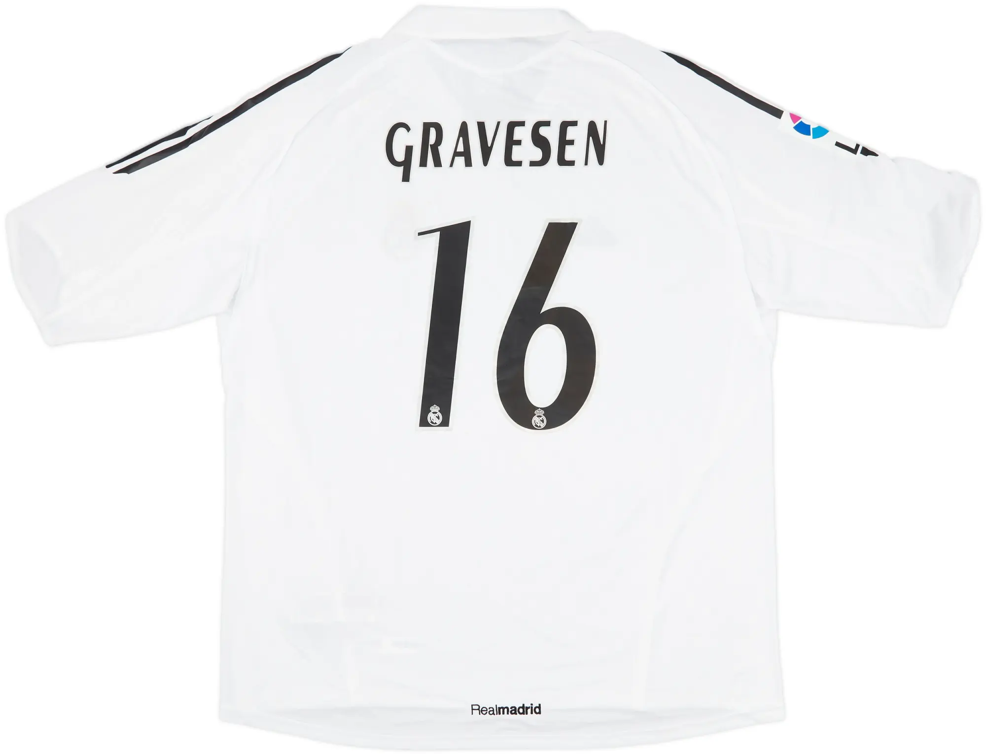 2005-06 Real Madrid Home Shirt Gravesen #16 (XXL)