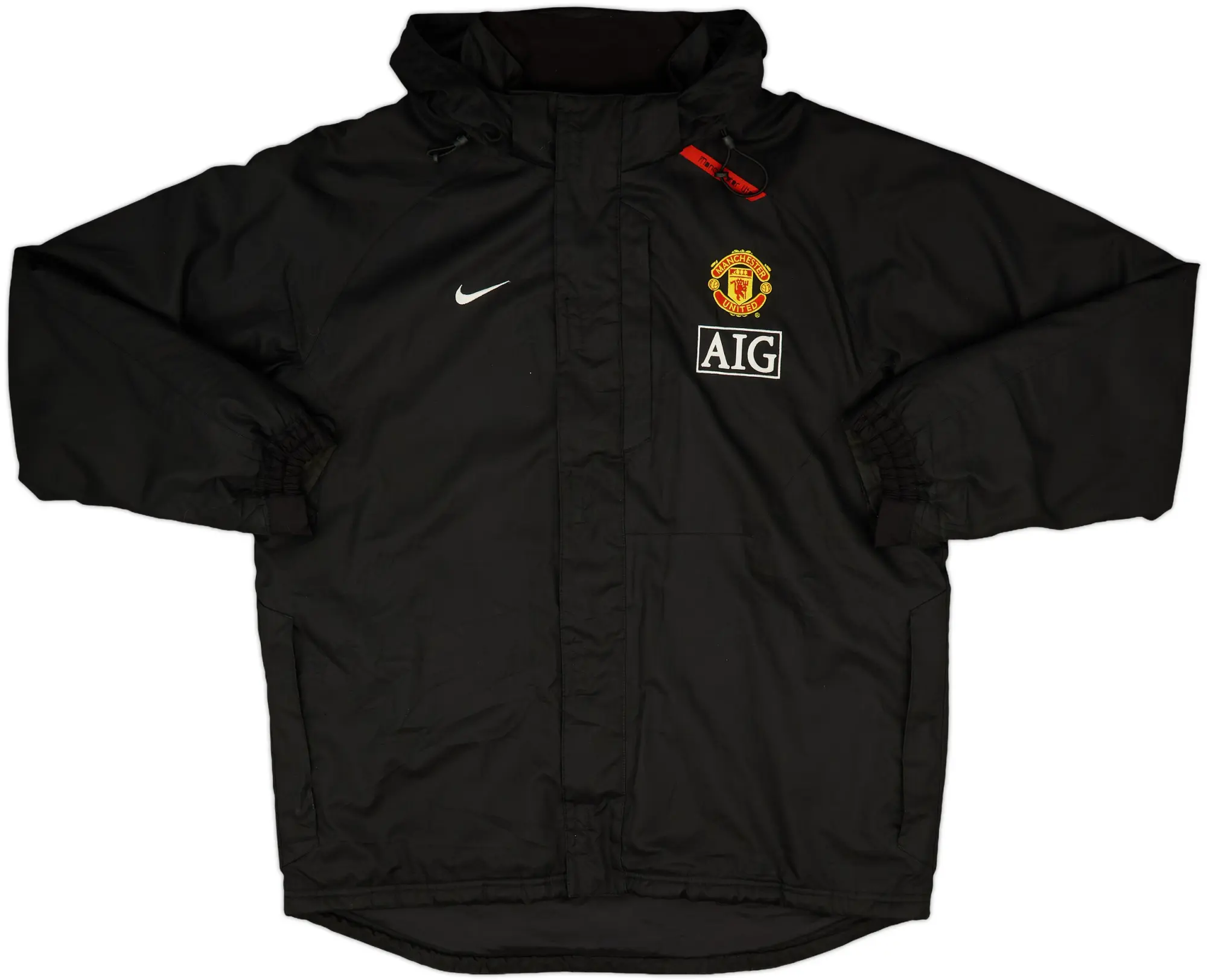 2007-08 Manchester United Nike Bench Coat - 8/10 - (L)