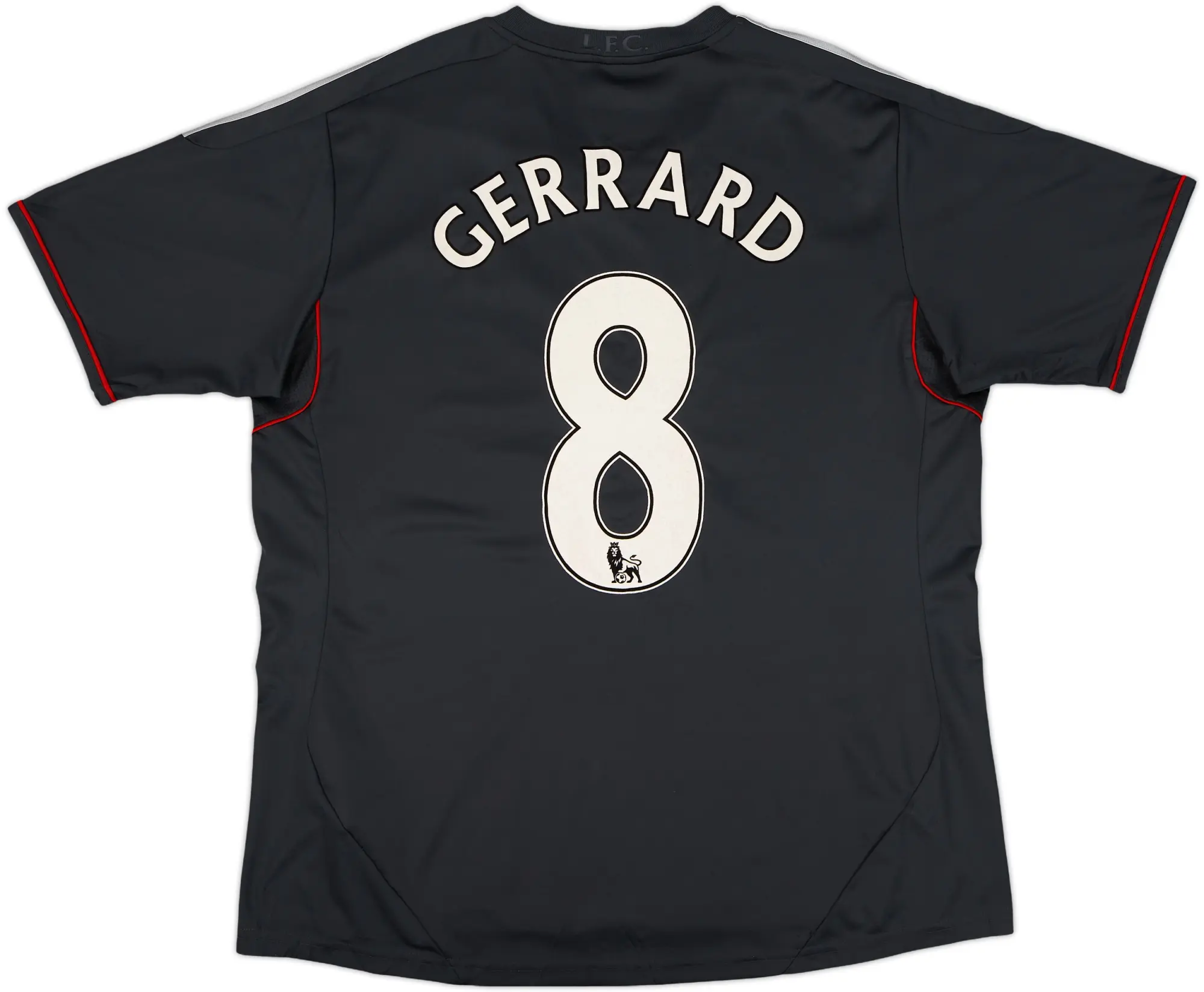 2011-12 Liverpool Away Shirt Gerrard #8 - 4/10 - (XL)