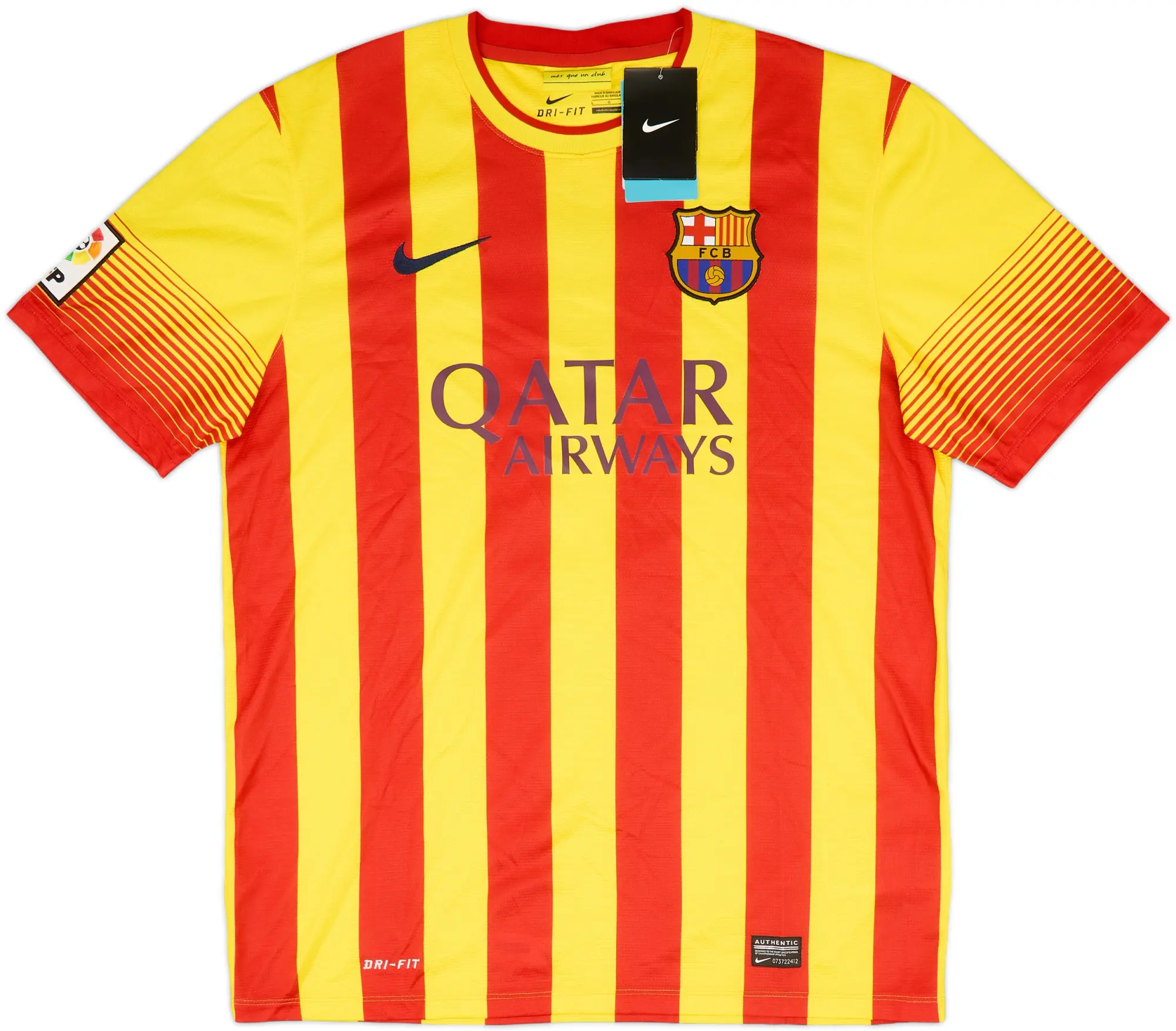 Nike Barcelona Mens SS Away Shirt 2013/15