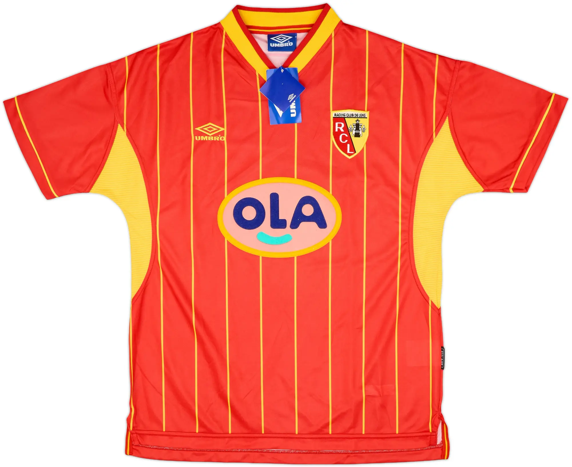 1999-00 Lens Home Shirt (XL)