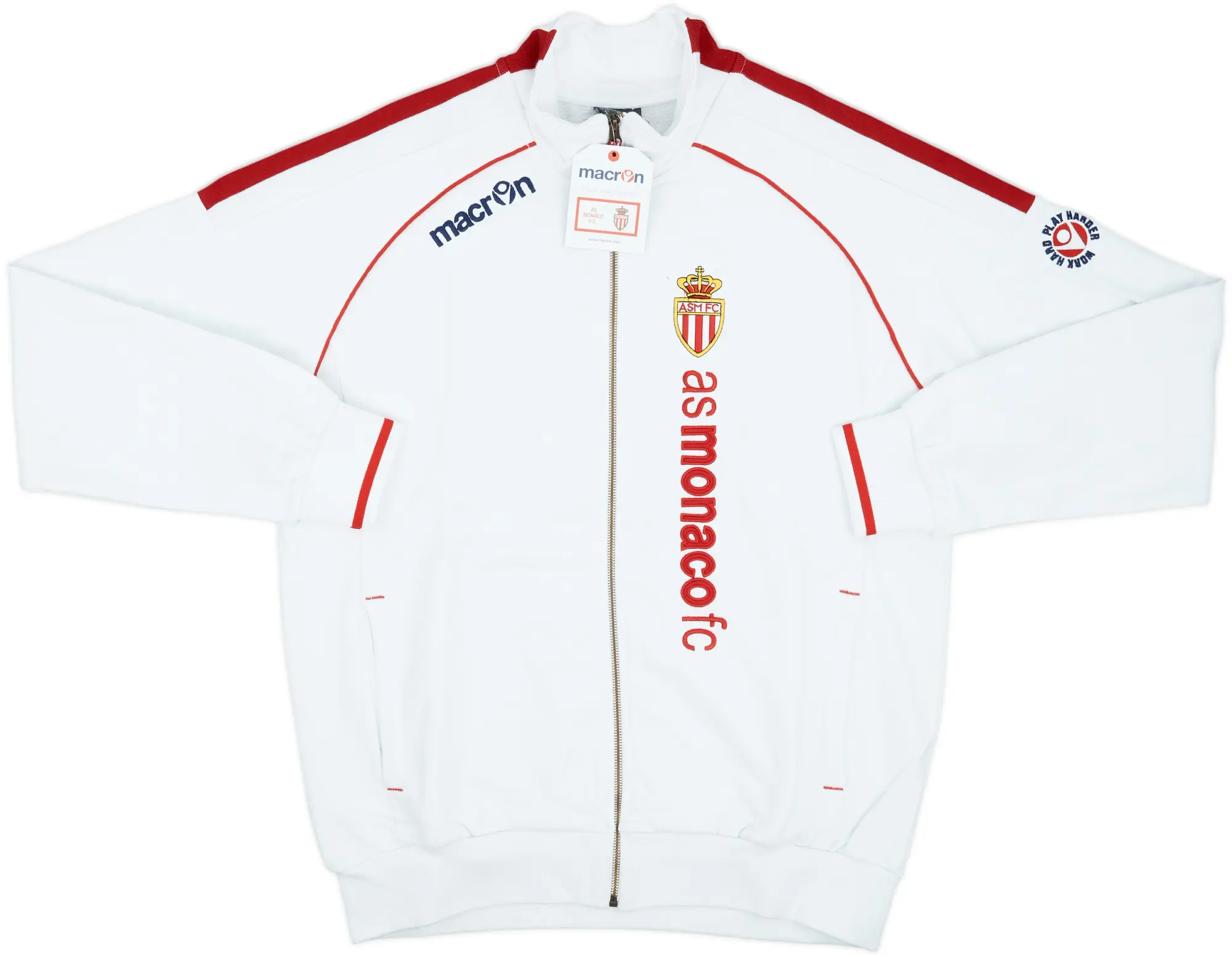 2010-11 Monaco Macron Track Jacket (XL)