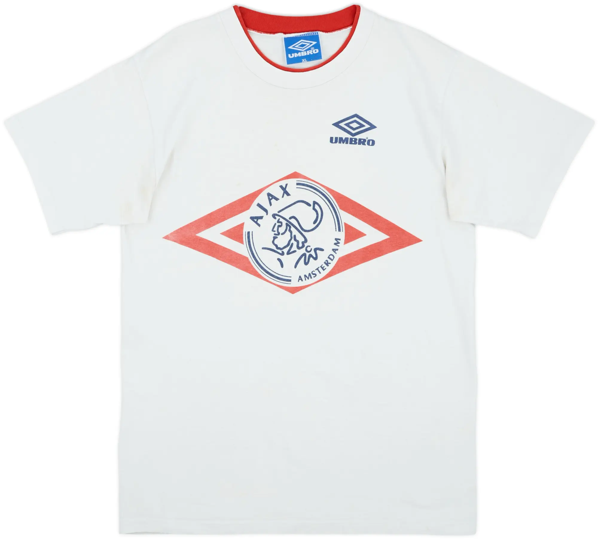 1997-98 Ajax Umbro Cotton Tee - 5/10 - (XL)