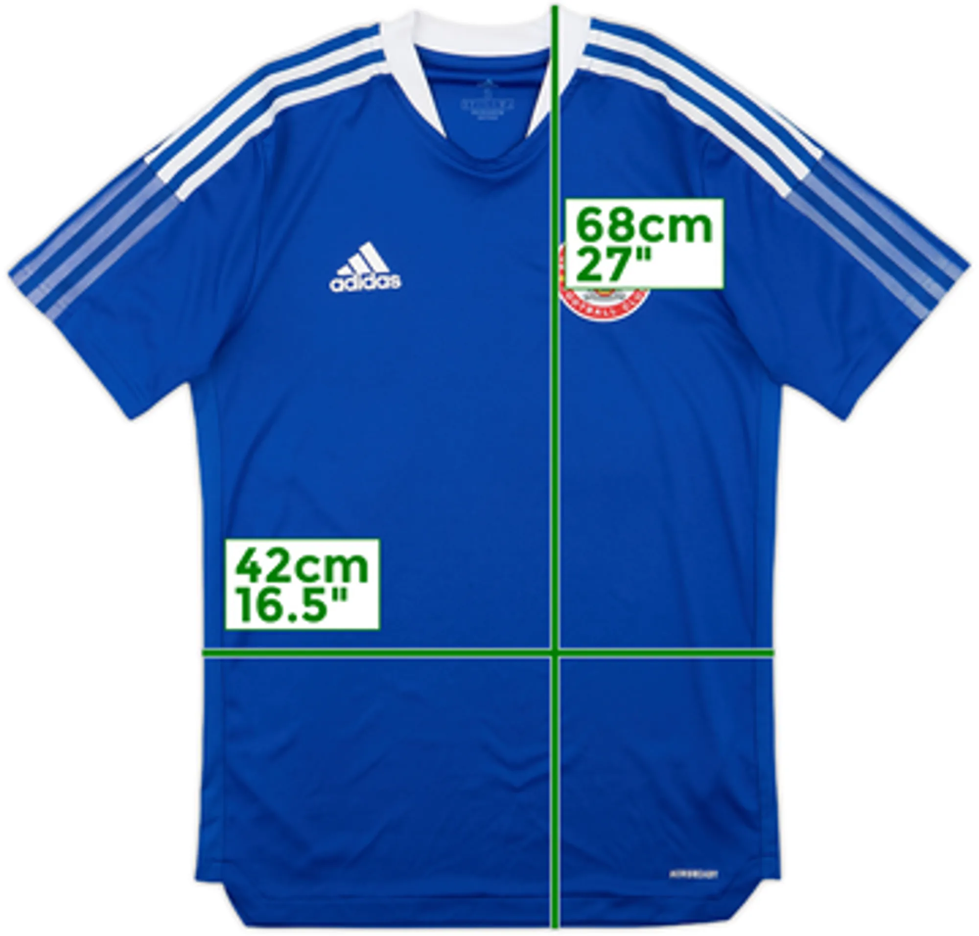 adidas Accrington Stanley Mens SS Home Shirt 2021/22