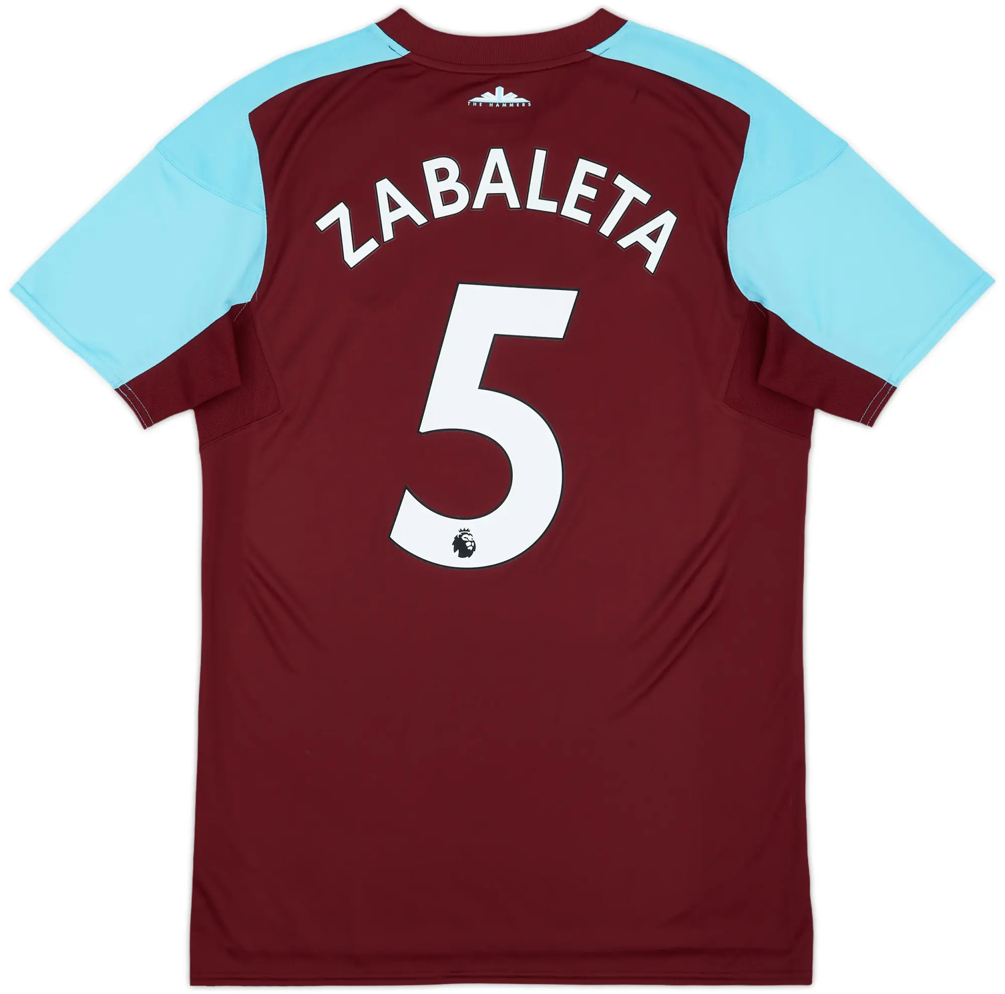 2017-18 West Ham Home Shirt Zabaleta #5 - 9/10 - (M)
