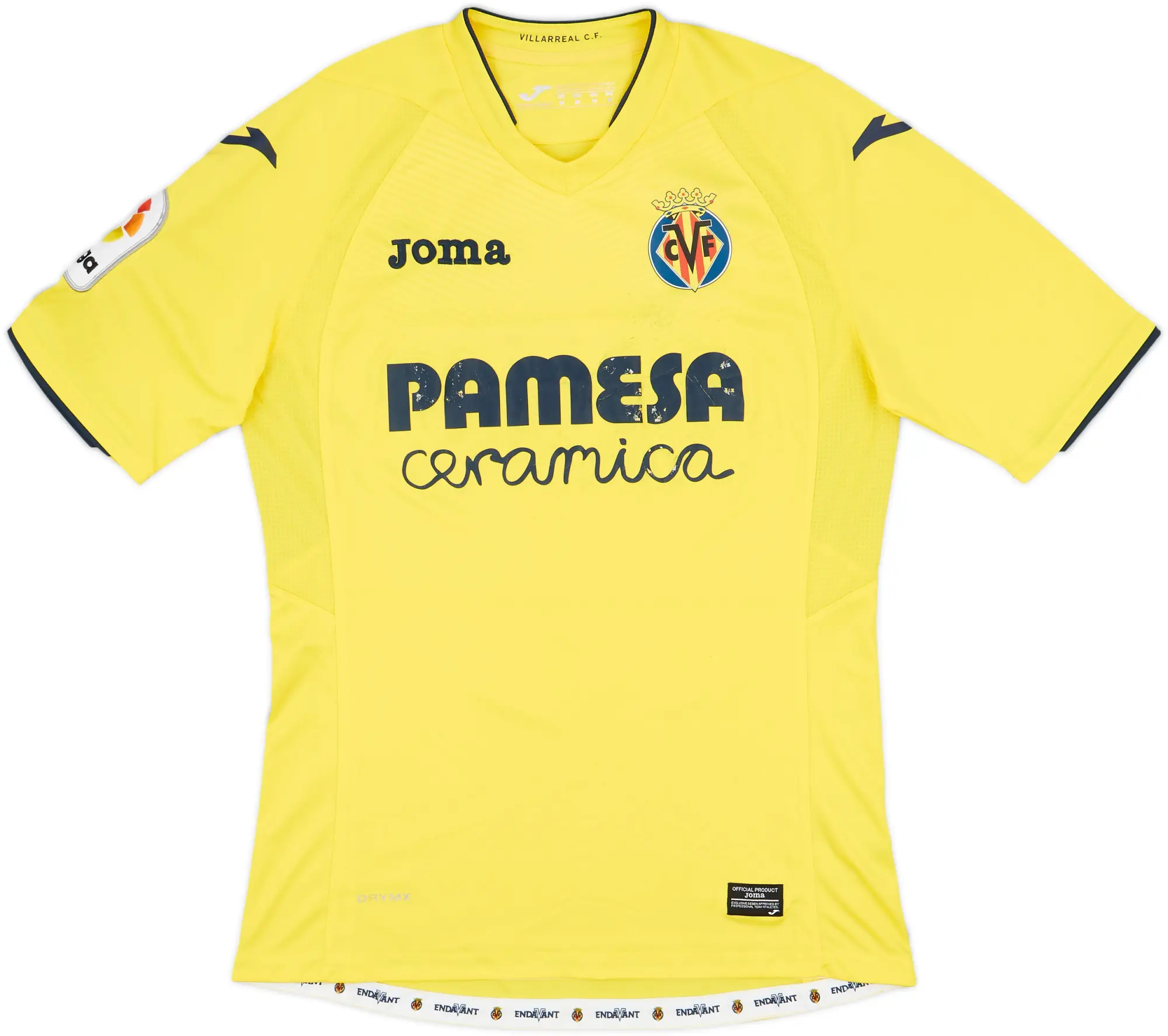 2016-17 Villarreal Home Shirt - 5/10 - (M)