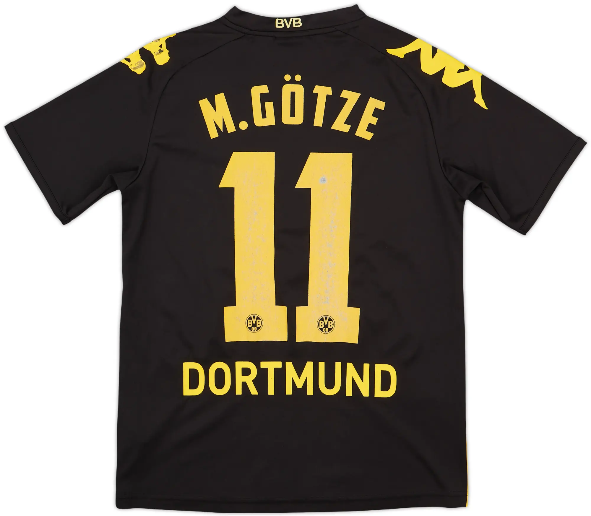 Kappa Borussia Dortmund Boys SS Away Shirt 2011/12