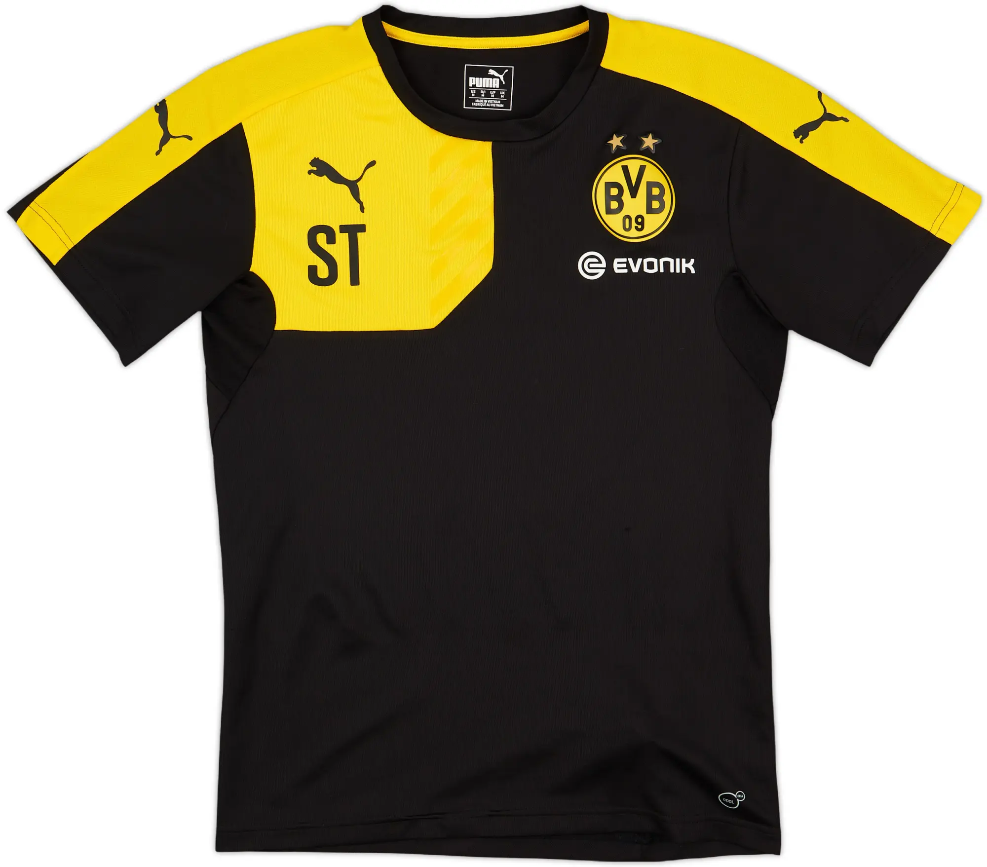 2015-16 Borussia Dortmund Staff Issue Puma Training Shirt ST - 8/10 - (M)