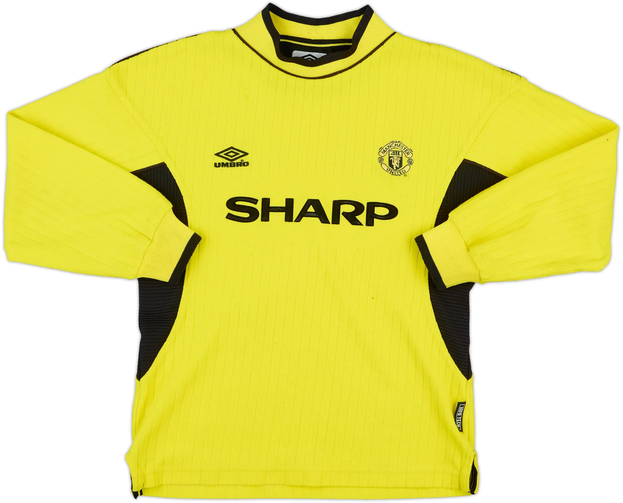 1999-00 Manchester United GK Shirt - 6/10 - (M.Boys)