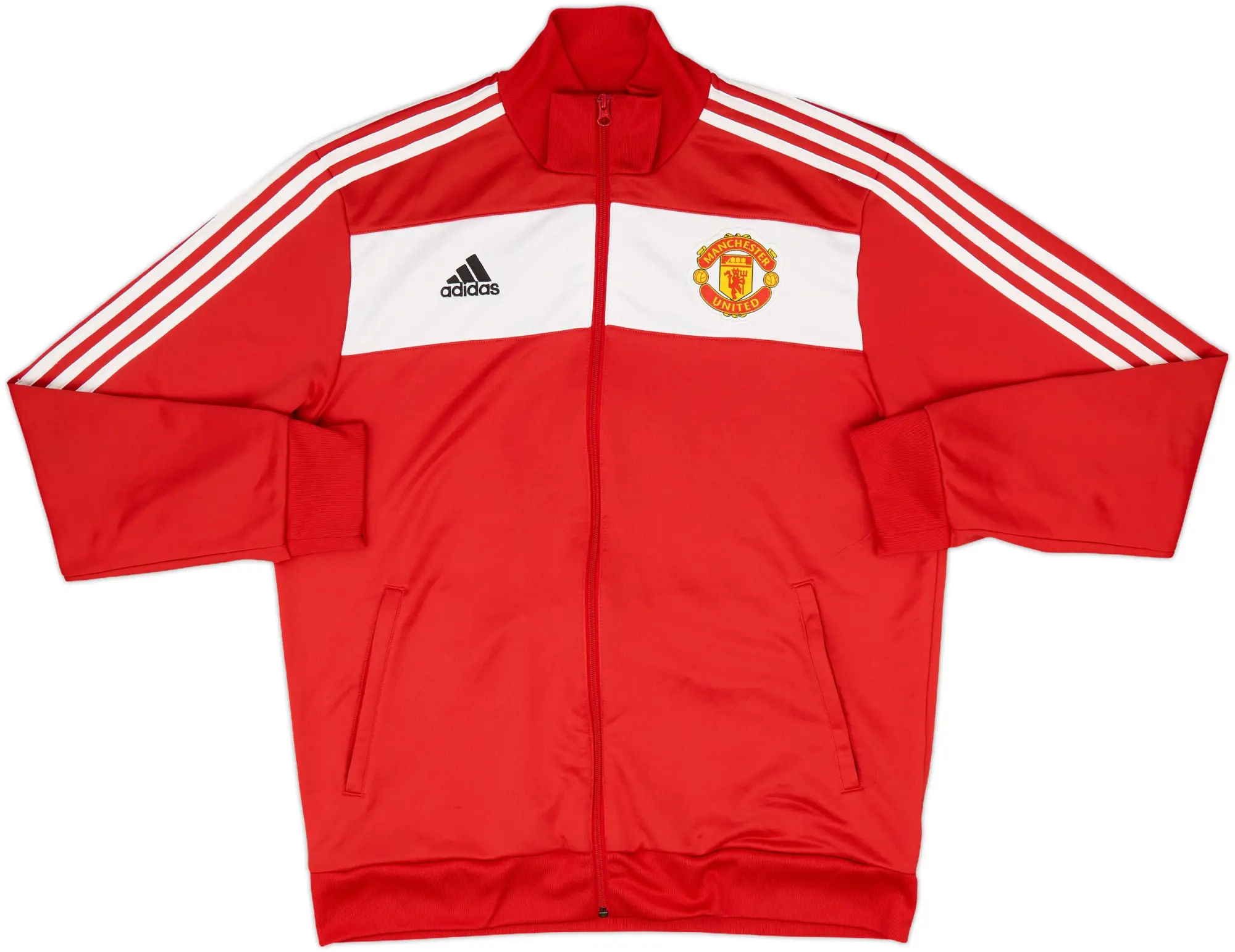 2020-21 Manchester United adidas Track Jacket - 6/10 - (XL)