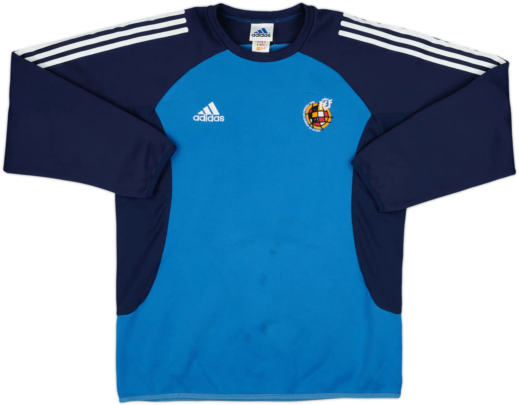 2001-02 Spain adidas Sweat Top - 6/10 - (S)