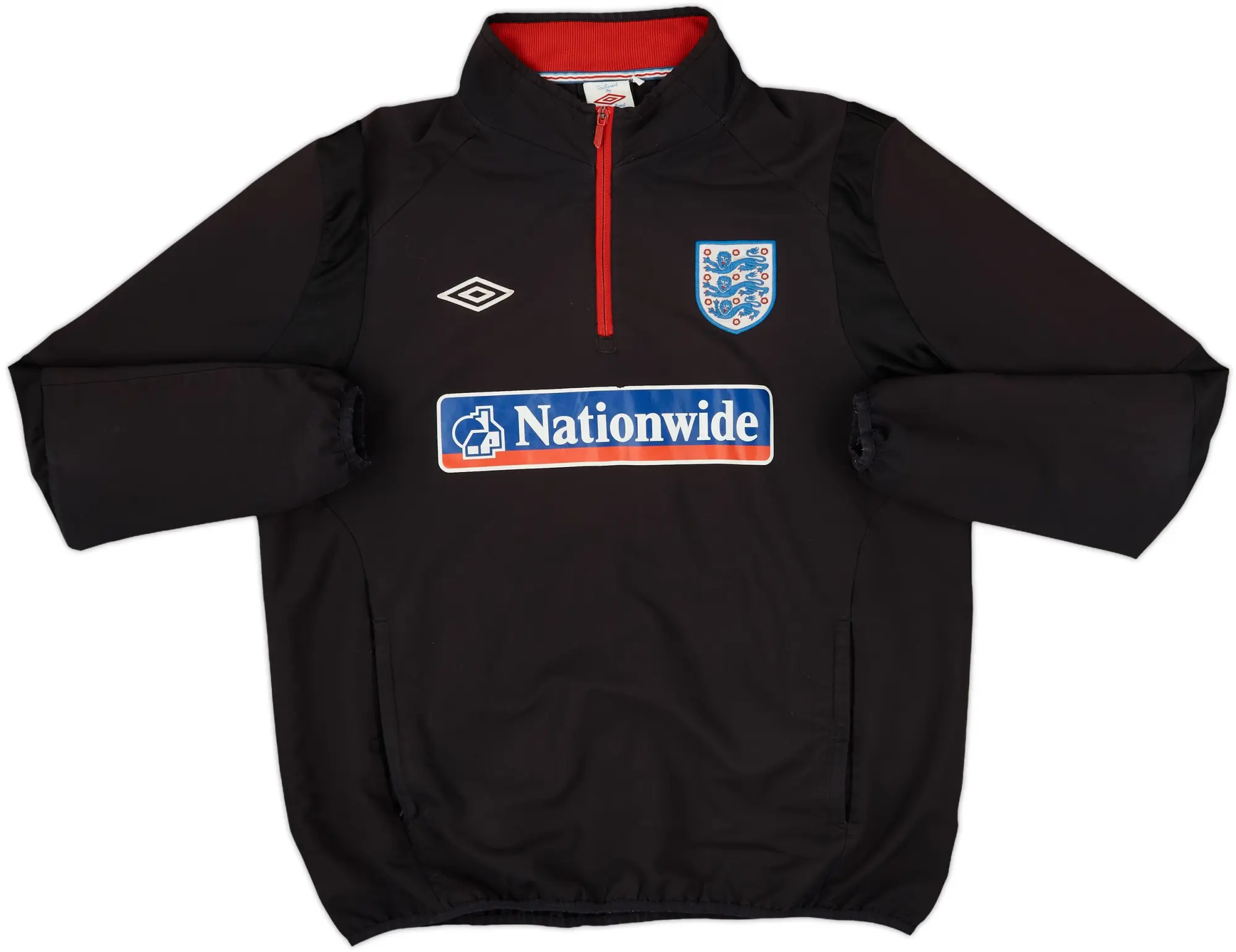 2010-11 England Umbro 1/4 Zip Training Top - 6/10 - (XL)