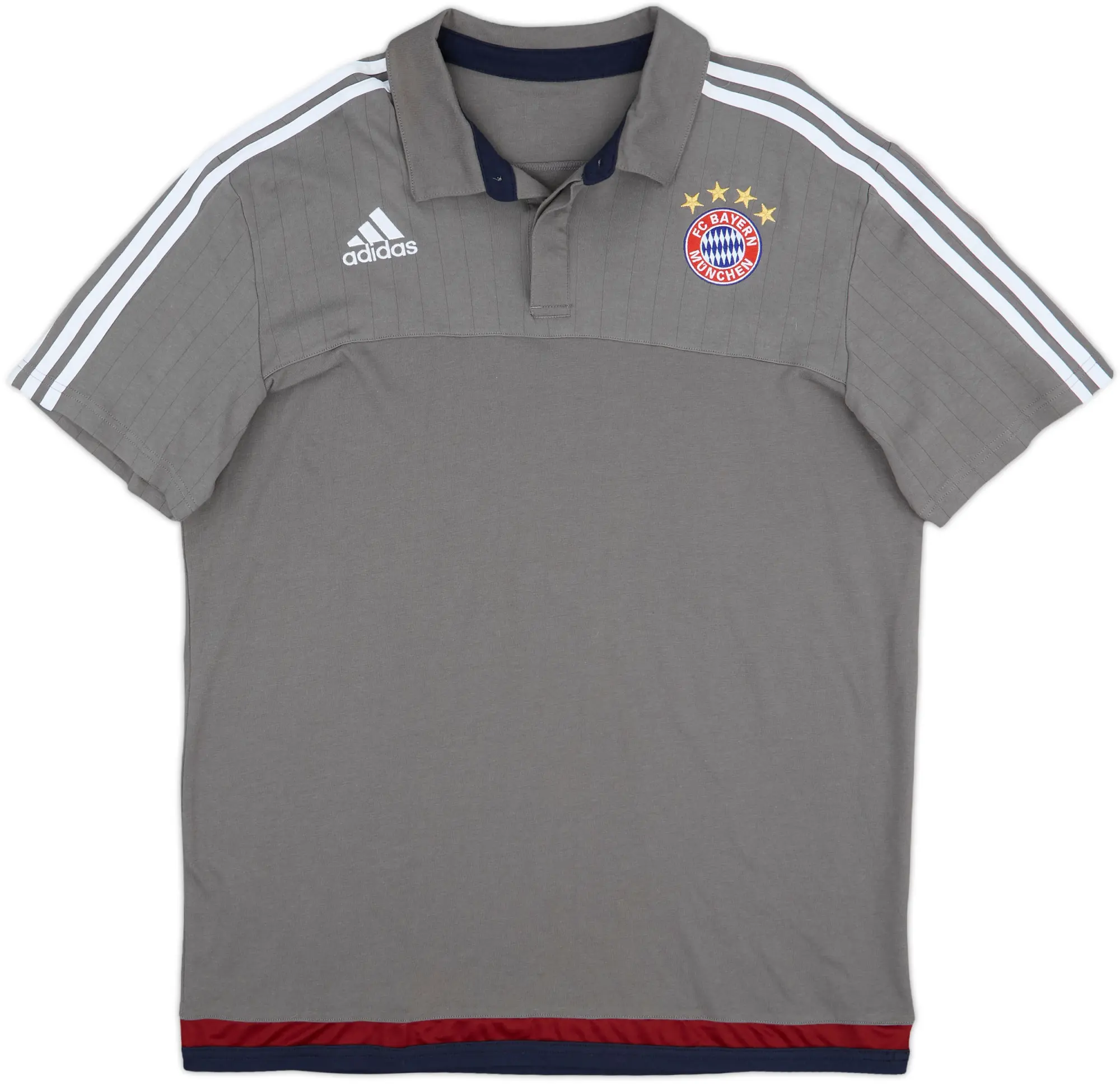 2015-16 Bayern Munich adidas Polo Shirt - 9/10 - (XL)