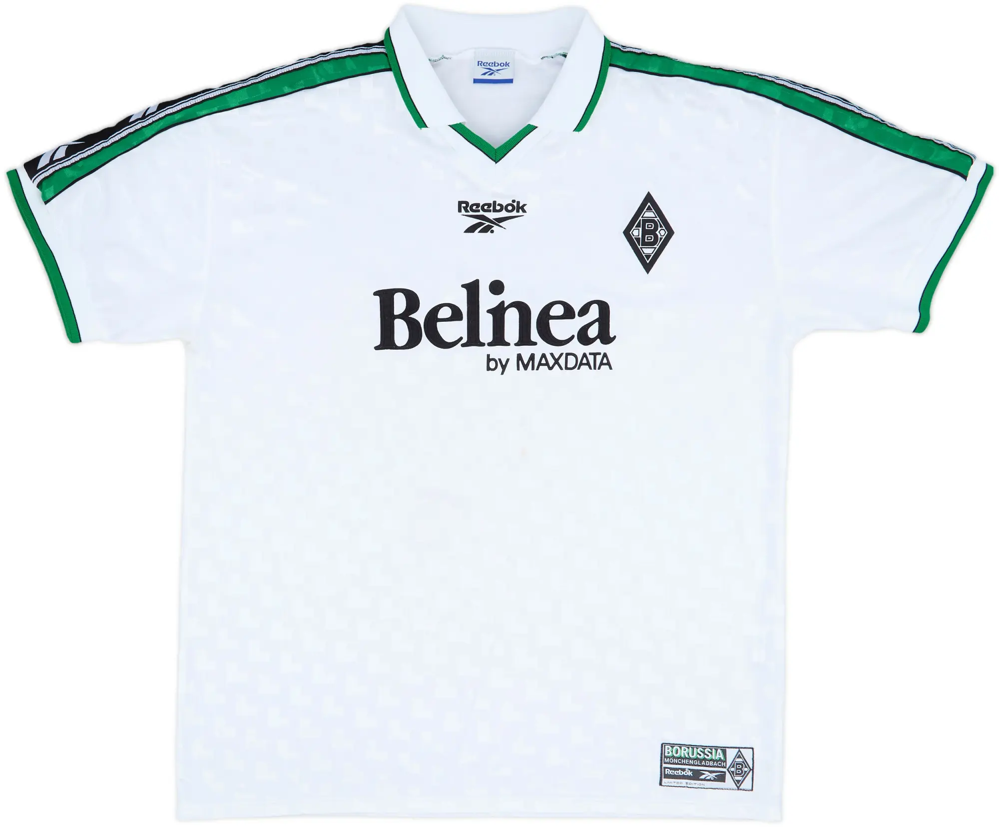Reebok Borussia Monchengladbach Mens SS Home Shirt 1998/99