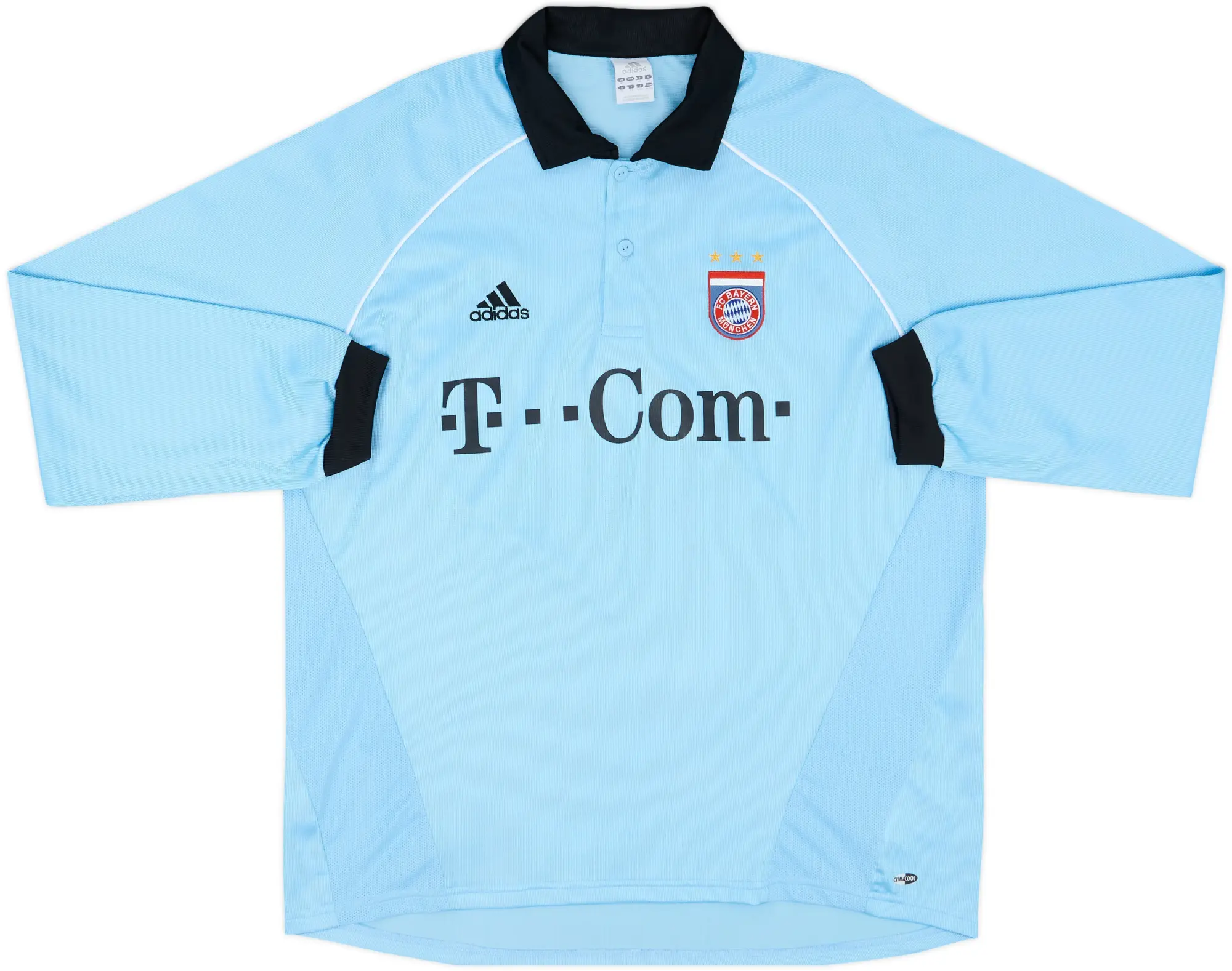 adidas Bayern Munich Mens LS Goalkeeper Home Shirt 2005/06