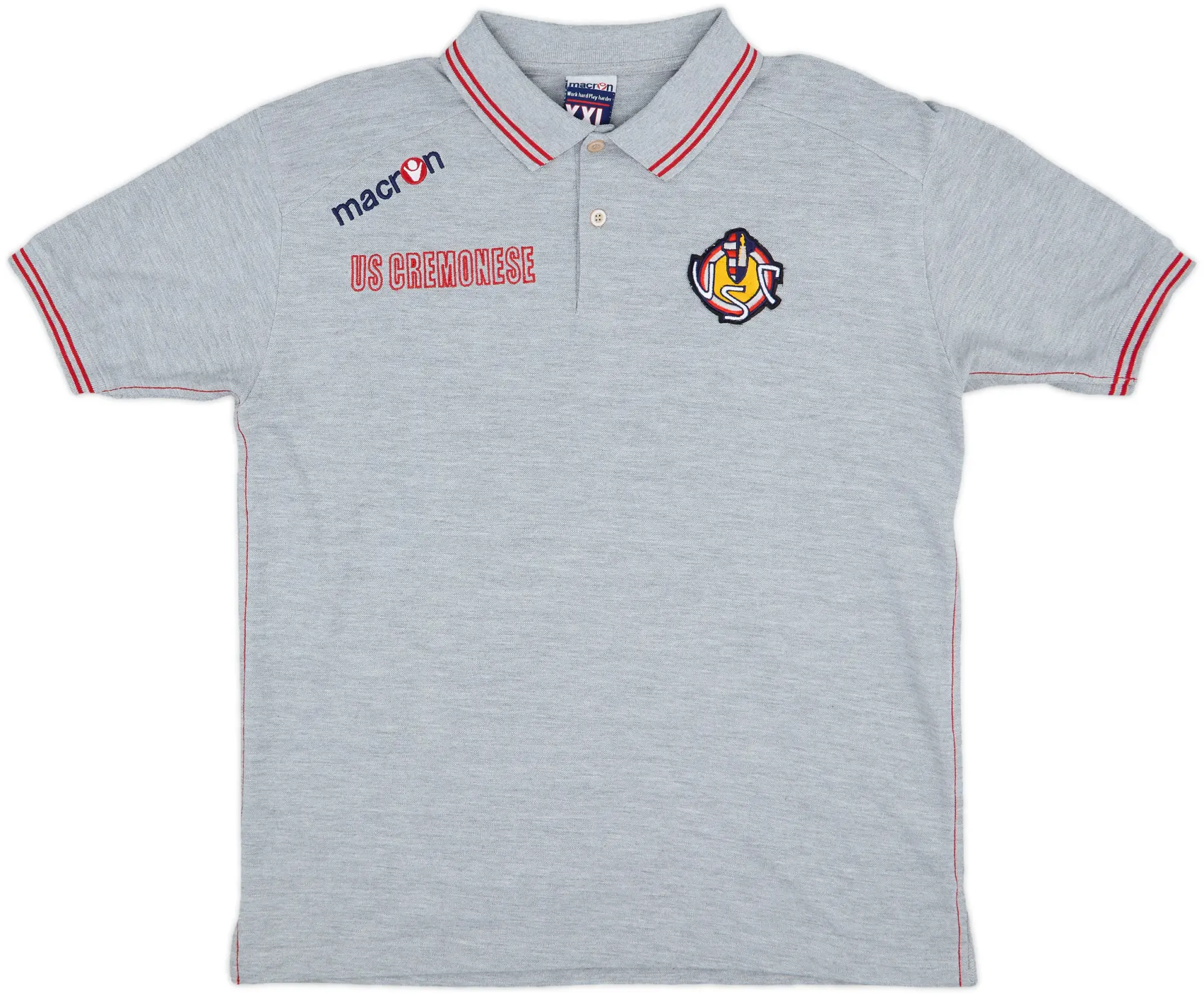2005-06 Cremonese Macron Polo Shirt - 9/10 - (XXL)