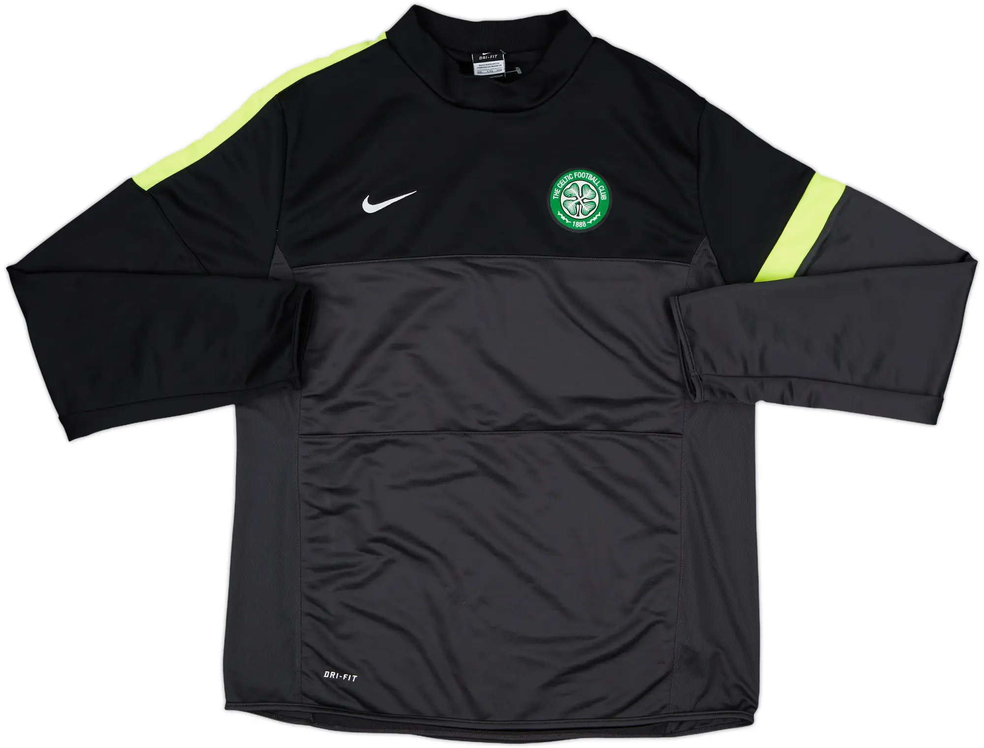 2014-15 Celtic Nike Sweat Top - 7/10 - (XXL)