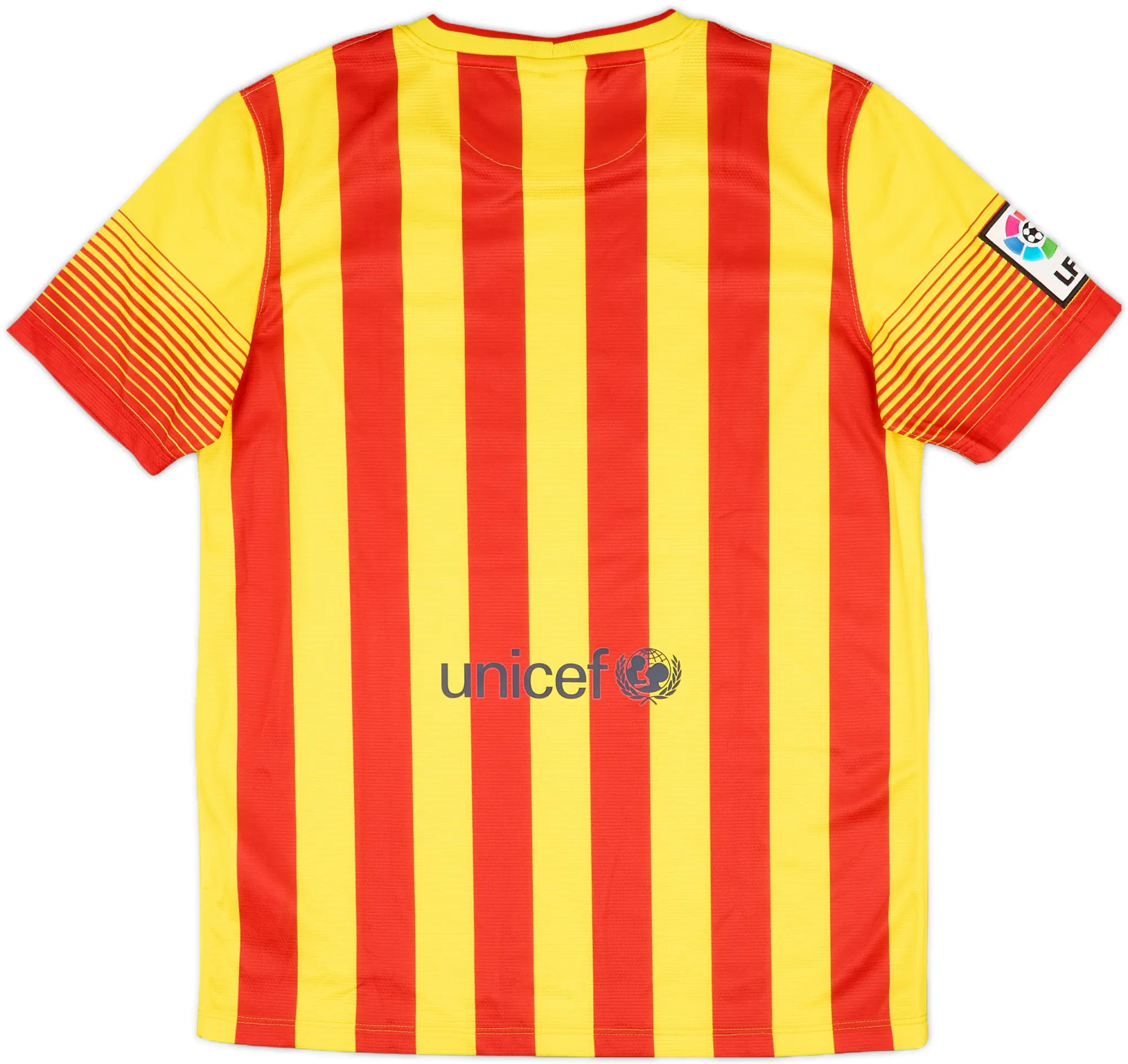 Nike Barcelona Boys SS Away Shirt 2013/15