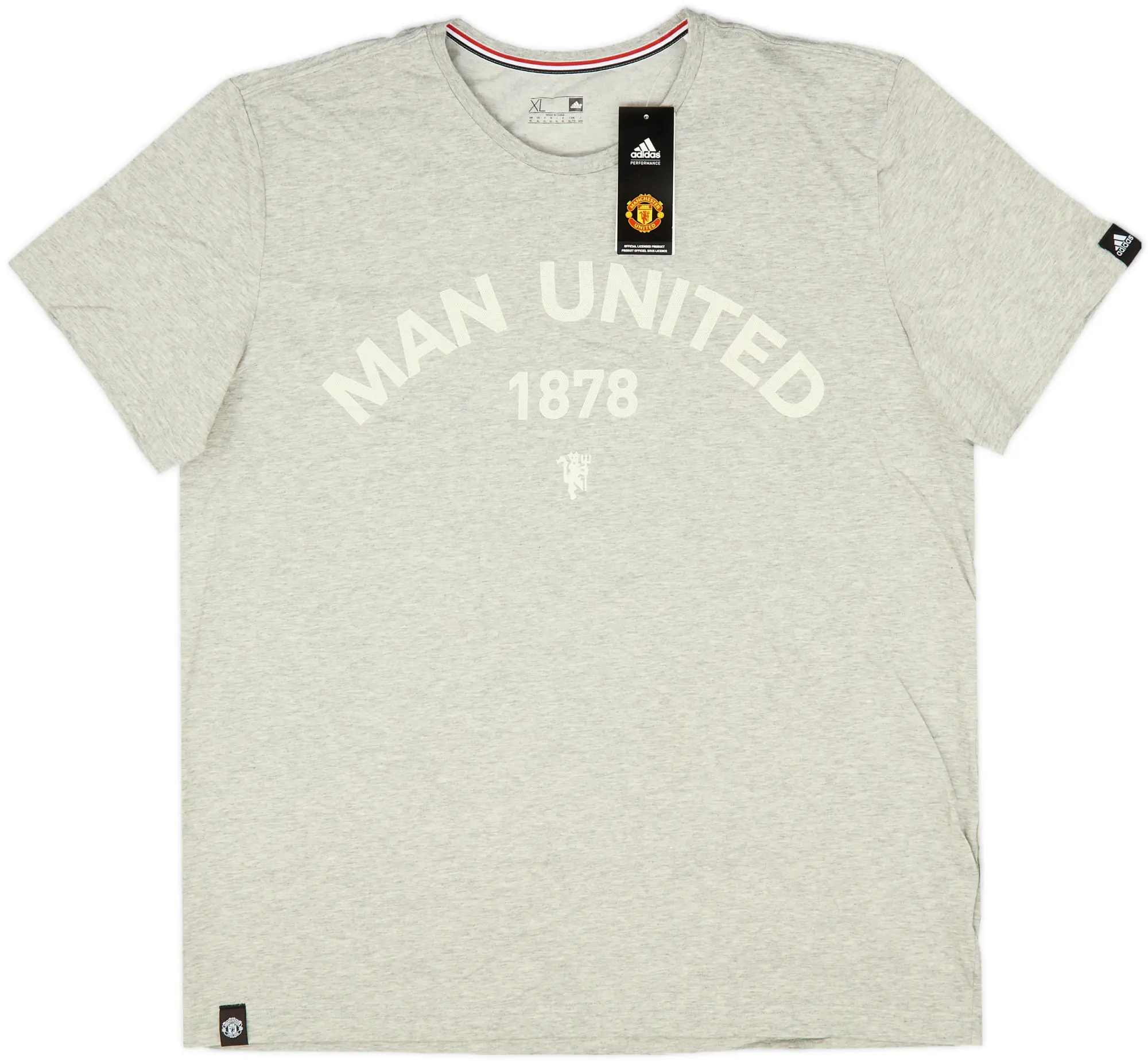 2015-16 Manchester United adidas Cotton Tee (XL)