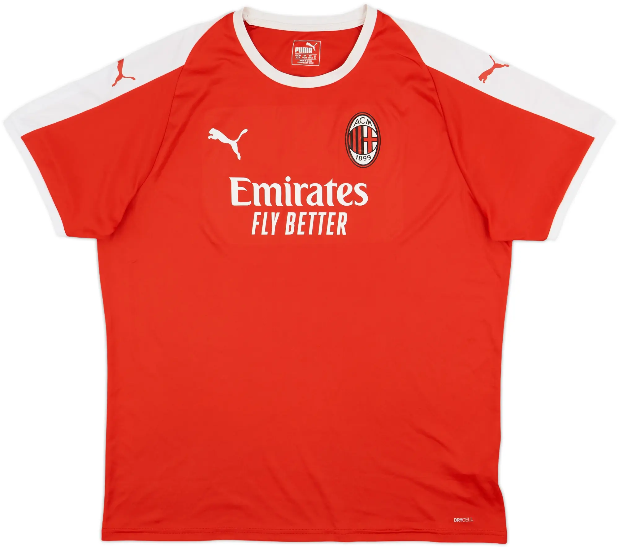 2018-19 AC Milan Puma Training Shirt - 9/10 - (XL)