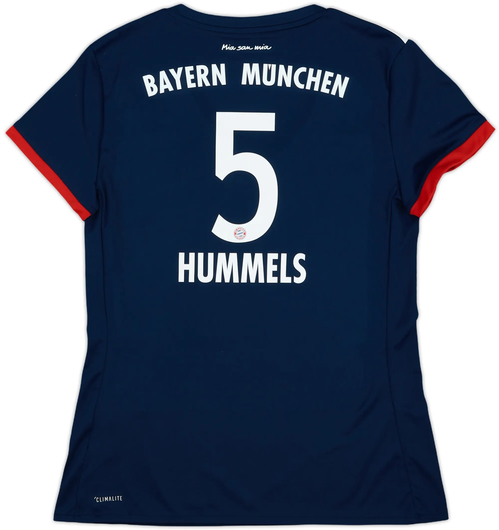 2017-18 Bayern Munich Away Shirt Hummels #5 - 10/10 - (Women's L)