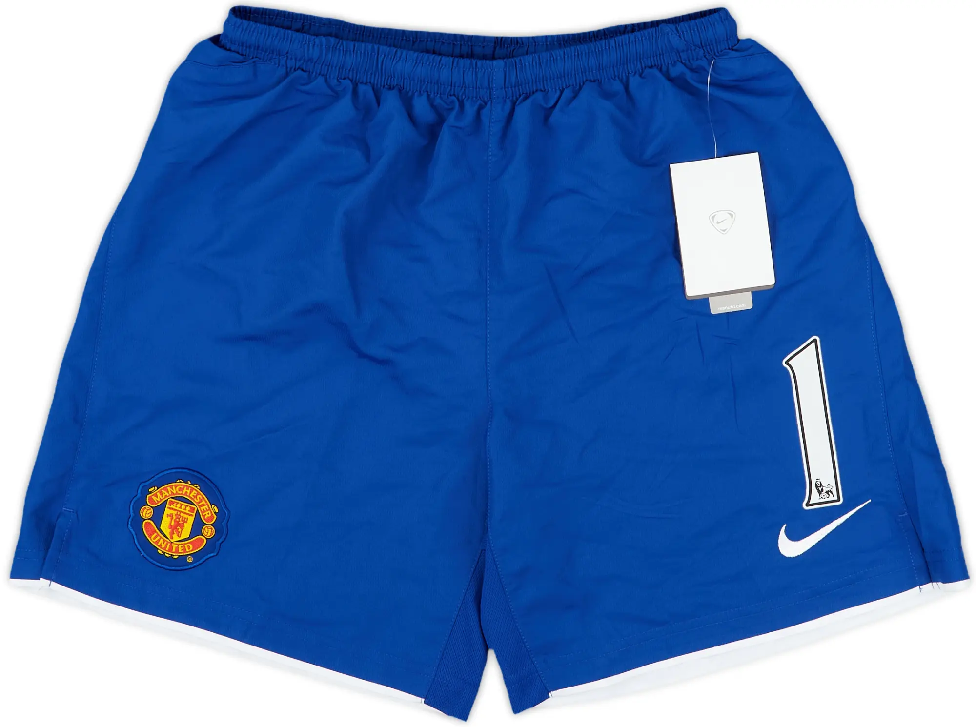 2007-08 Manchester United GK Shorts #1 (L.Boys)