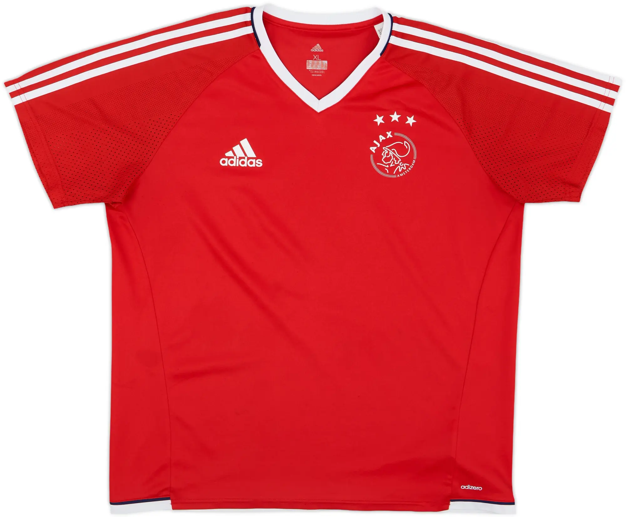 2017-18 Ajax adizero Training Shirt - 7/10 - (XL)